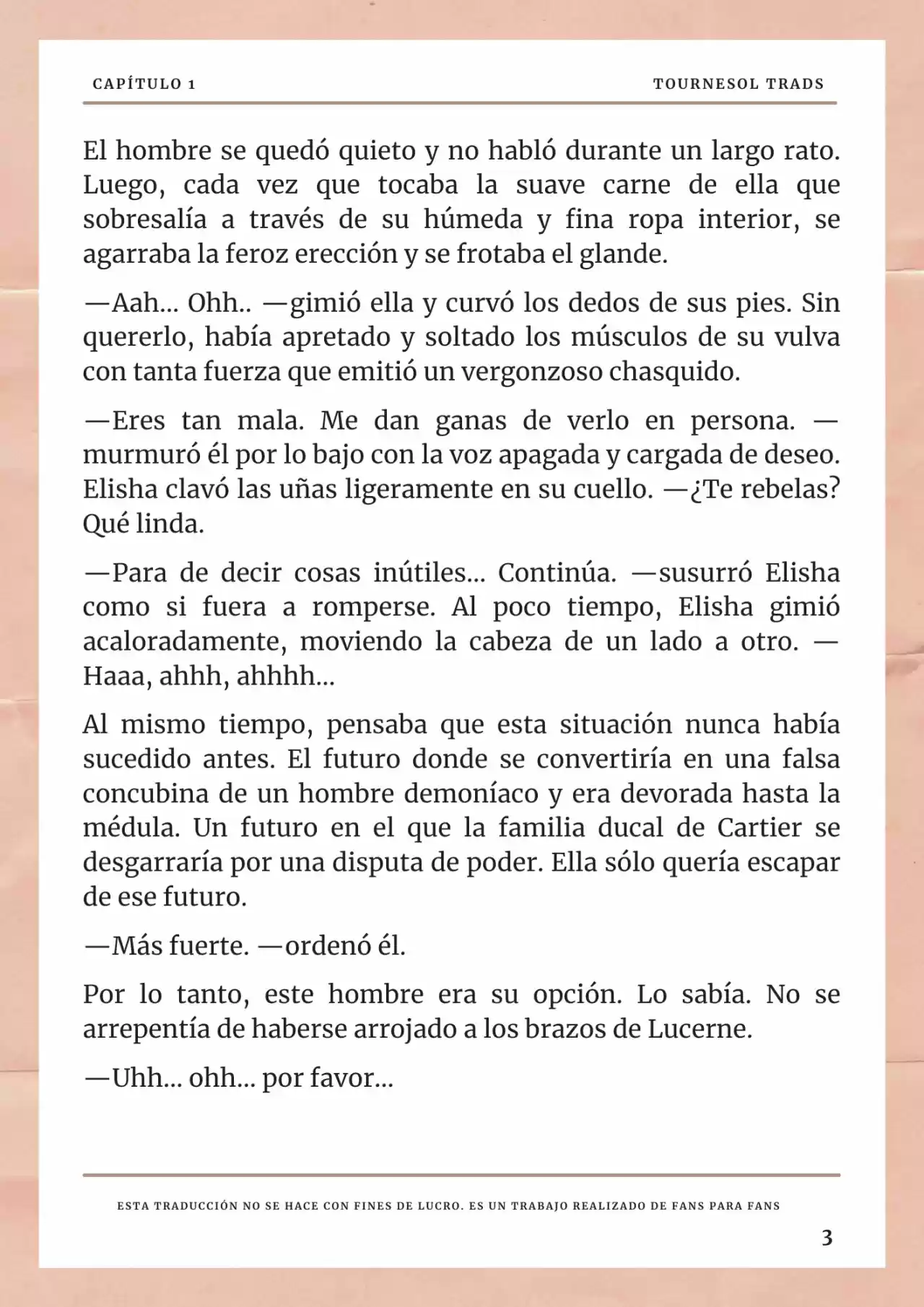 La Prometida Del Depredador (Novela) - Capítulo 1 - Página 4 - LectorTMOo