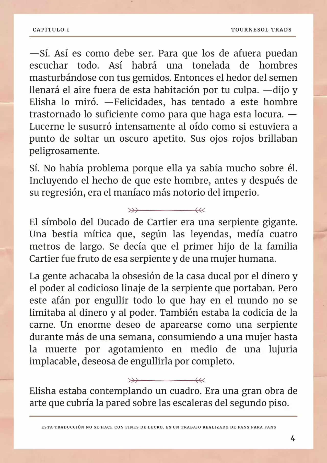 La Prometida Del Depredador (Novela) - Capítulo 1 - Página 5 - LectorTMOo