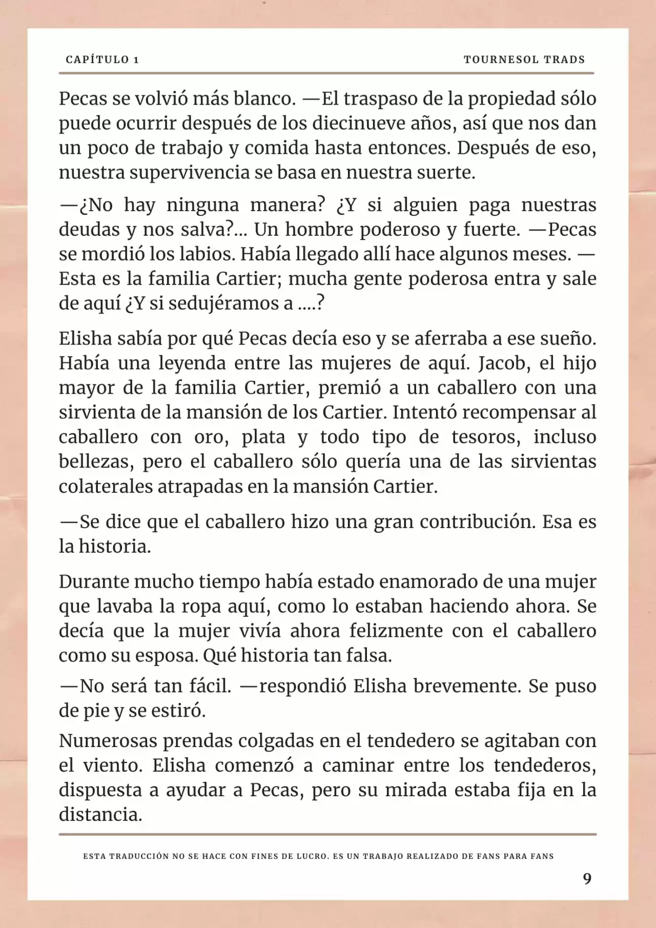 La Prometida Del Depredador (Novela) - Capítulo 1 - Página 10 - LectorTMOo