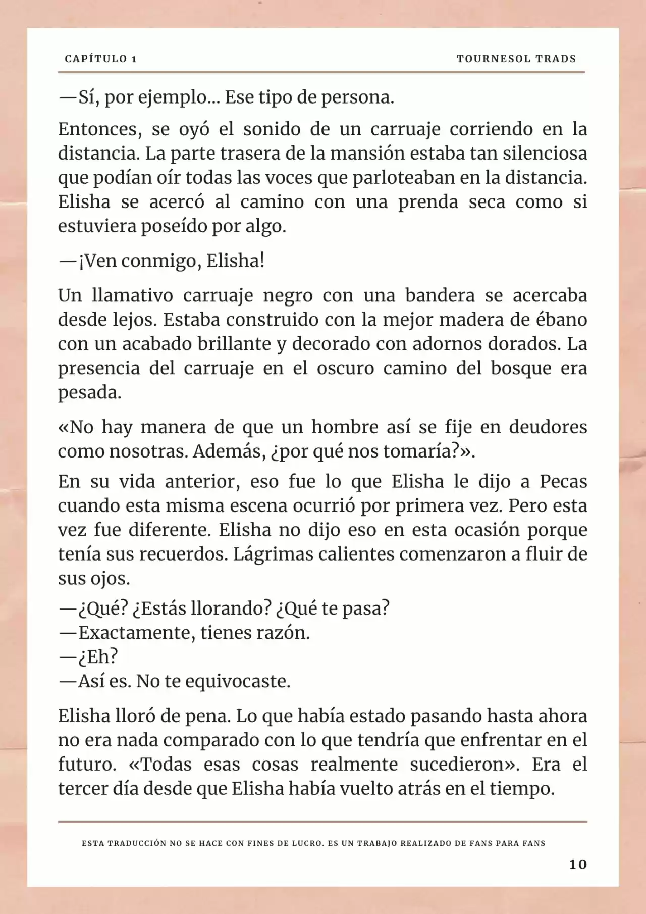 La Prometida Del Depredador (Novela) - Capítulo 1 - Página 11 - LectorTMOo