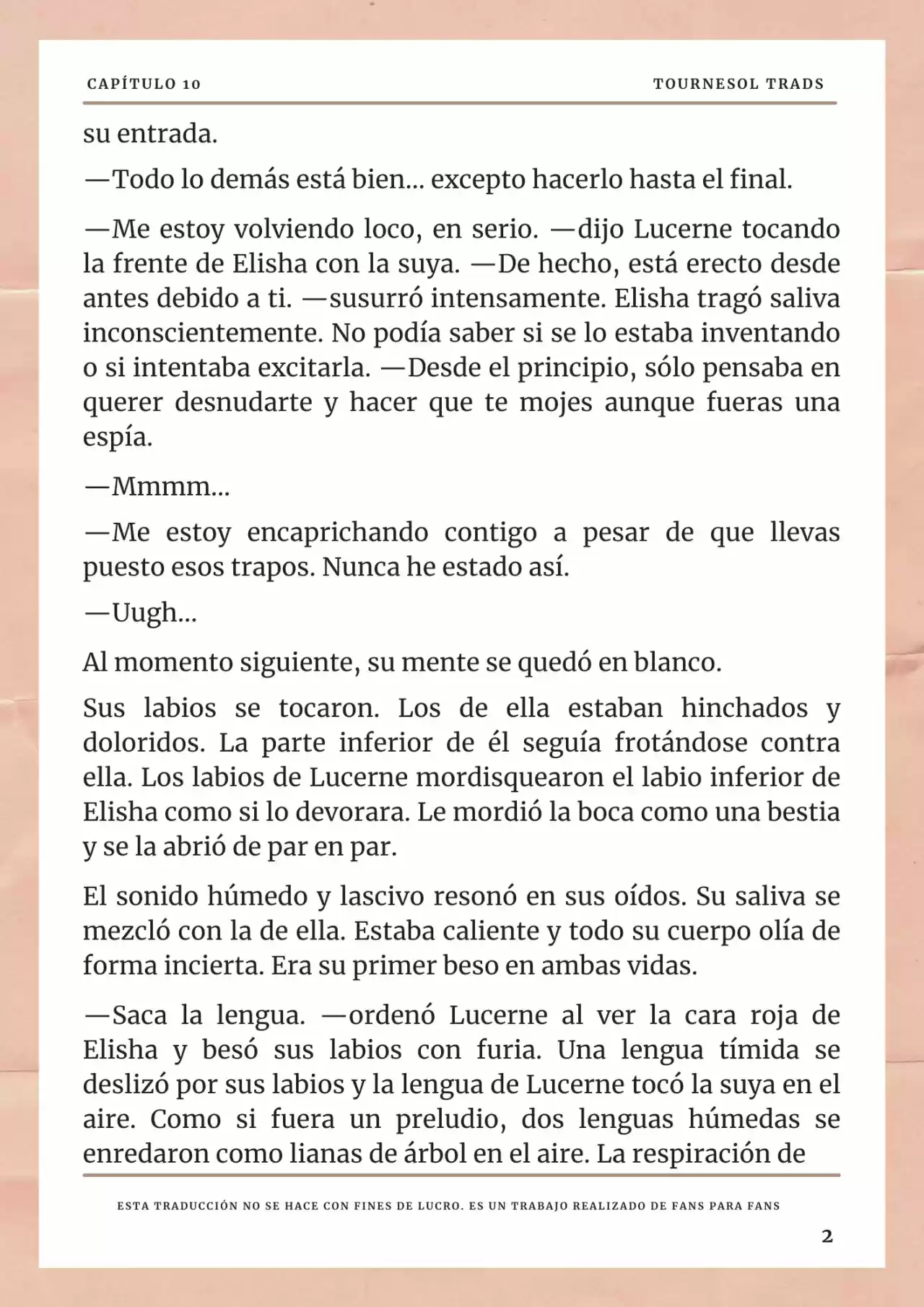 La Prometida Del Depredador (Novela) - Capítulo 10 - Página 3 - LectorTMOo