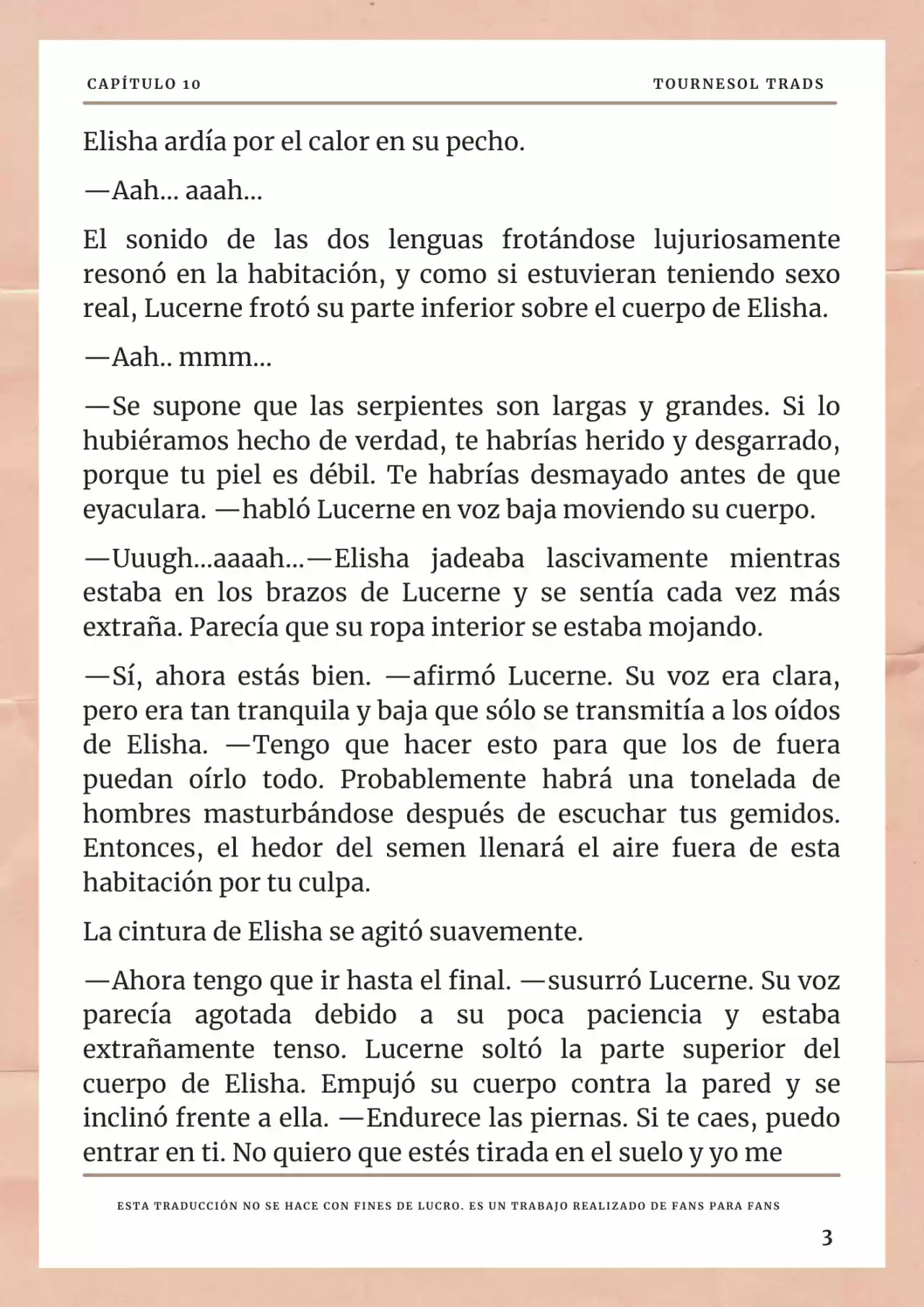 La Prometida Del Depredador (Novela) - Capítulo 10 - Página 4 - LectorTMOo