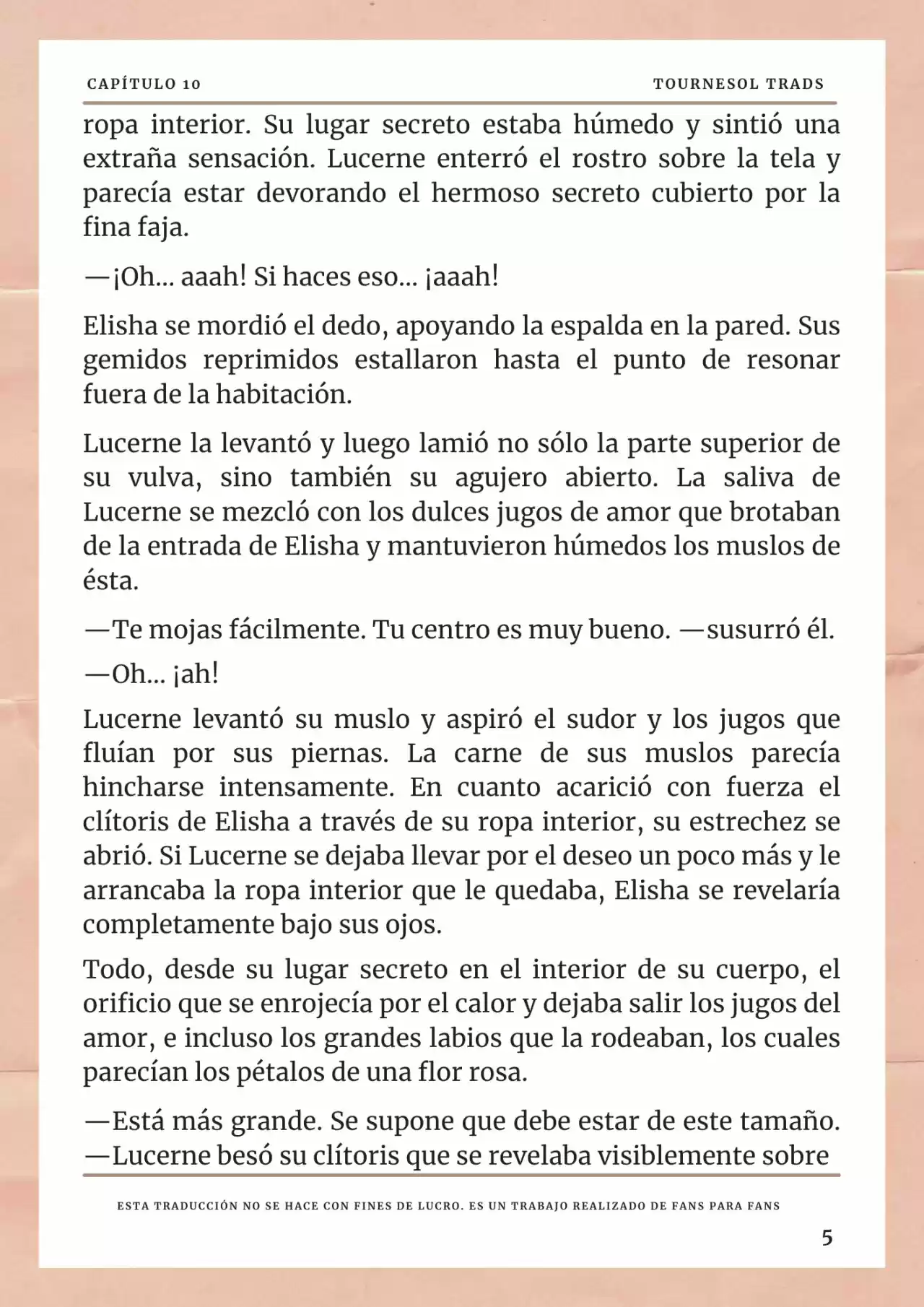 La Prometida Del Depredador (Novela) - Capítulo 10 - Página 6 - LectorTMOo