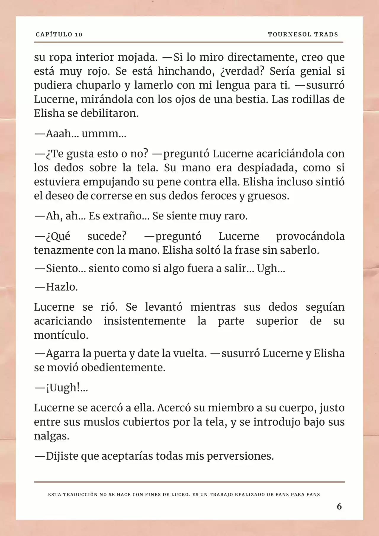 La Prometida Del Depredador (Novela) - Capítulo 10 - Página 7 - LectorTMOo