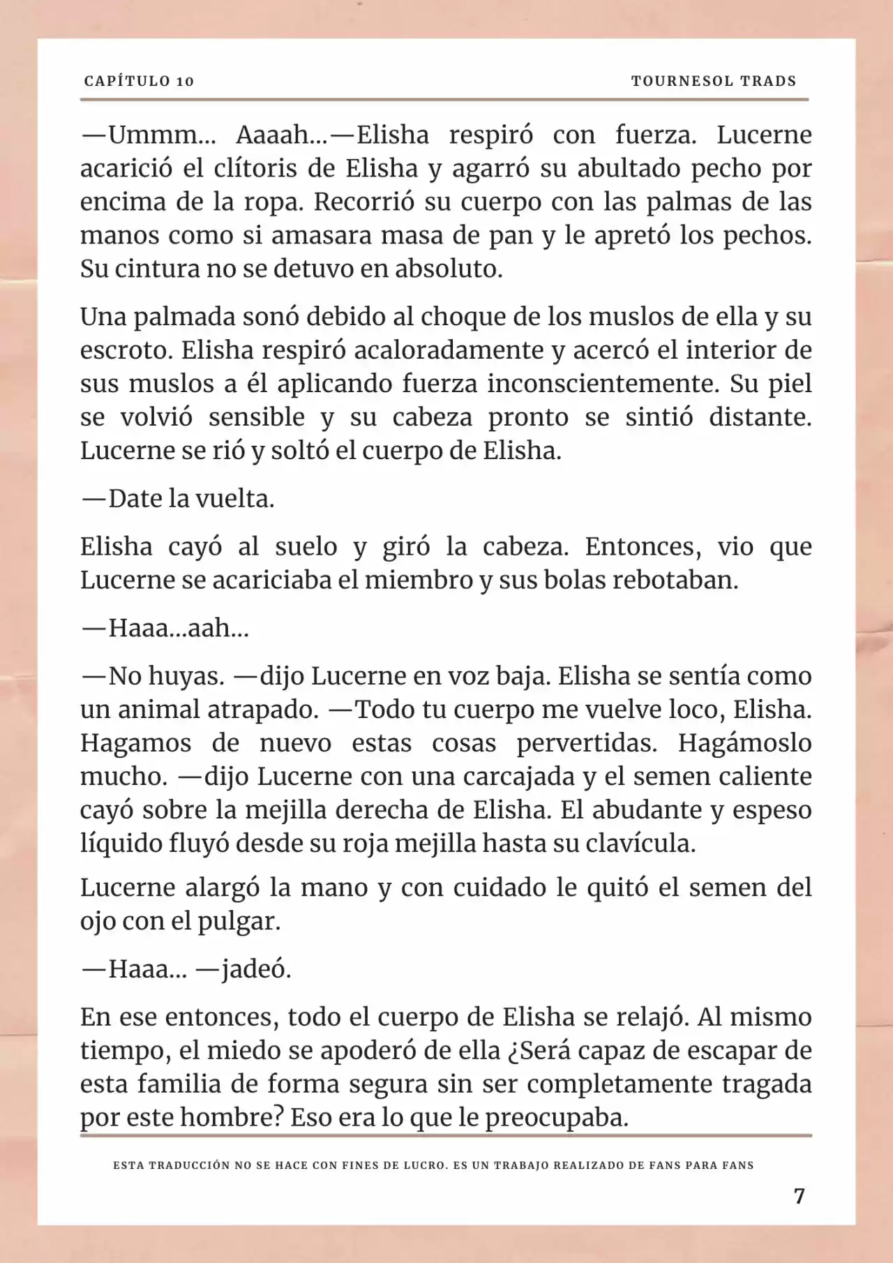 La Prometida Del Depredador (Novela) - Capítulo 10 - Página 8 - LectorTMOo