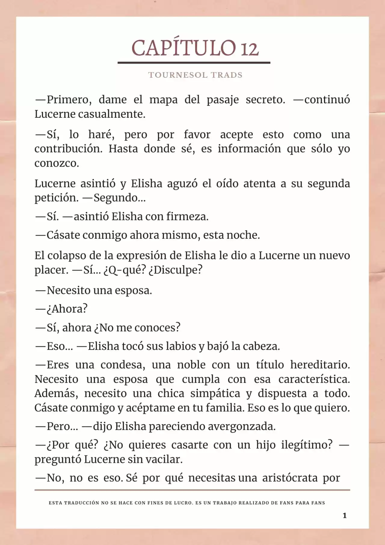 La Prometida Del Depredador (Novela) - Capítulo 12 - Página 2 - LectorTMOo