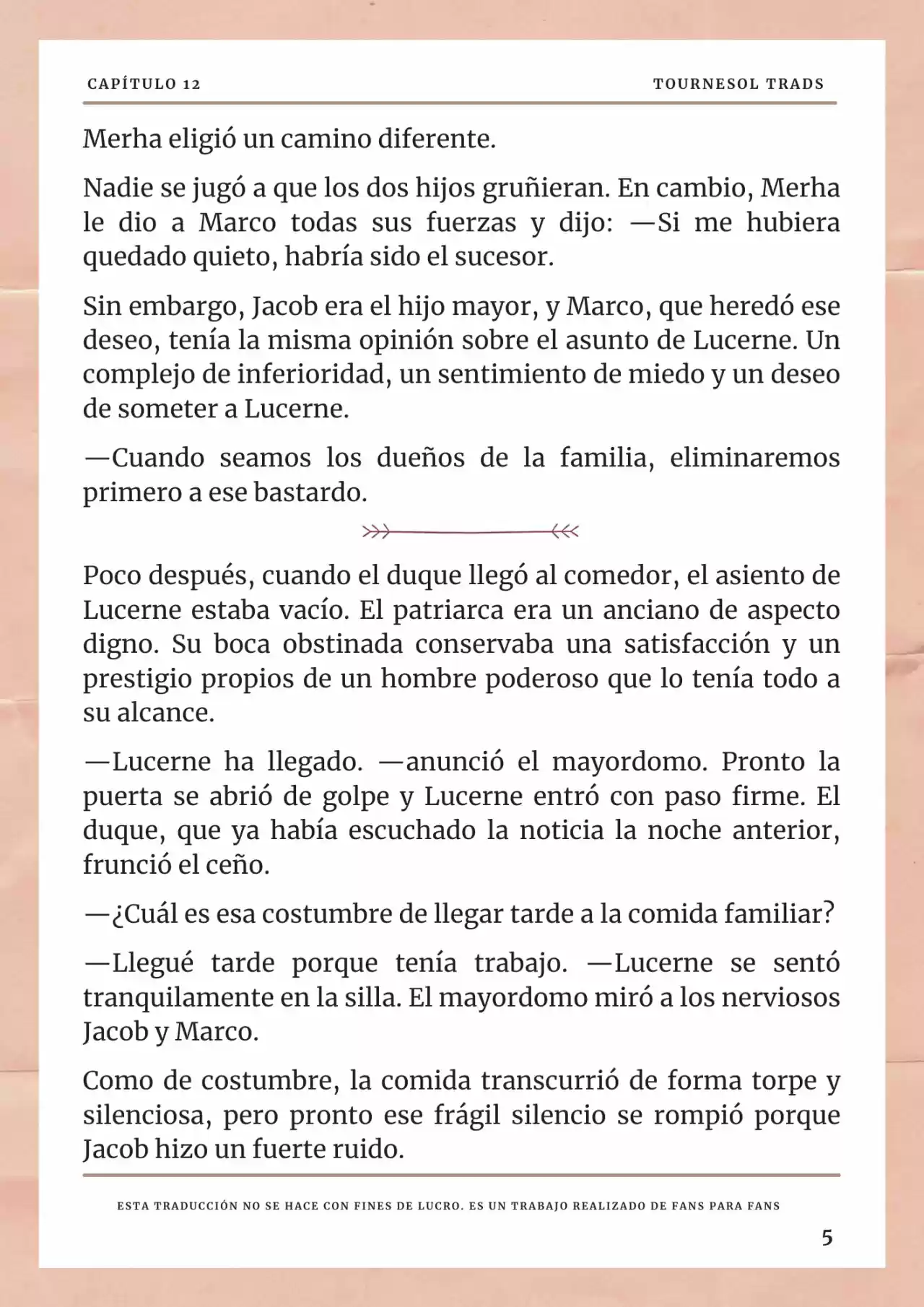 La Prometida Del Depredador (Novela) - Capítulo 12 - Página 6 - LectorTMOo