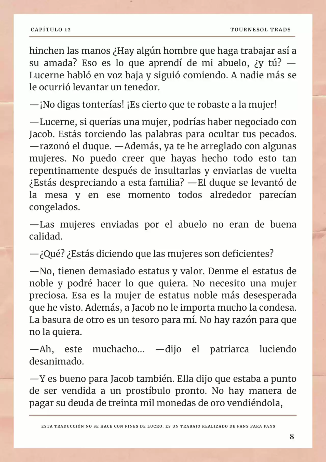 La Prometida Del Depredador (Novela) - Capítulo 12 - Página 9 - LectorTMOo