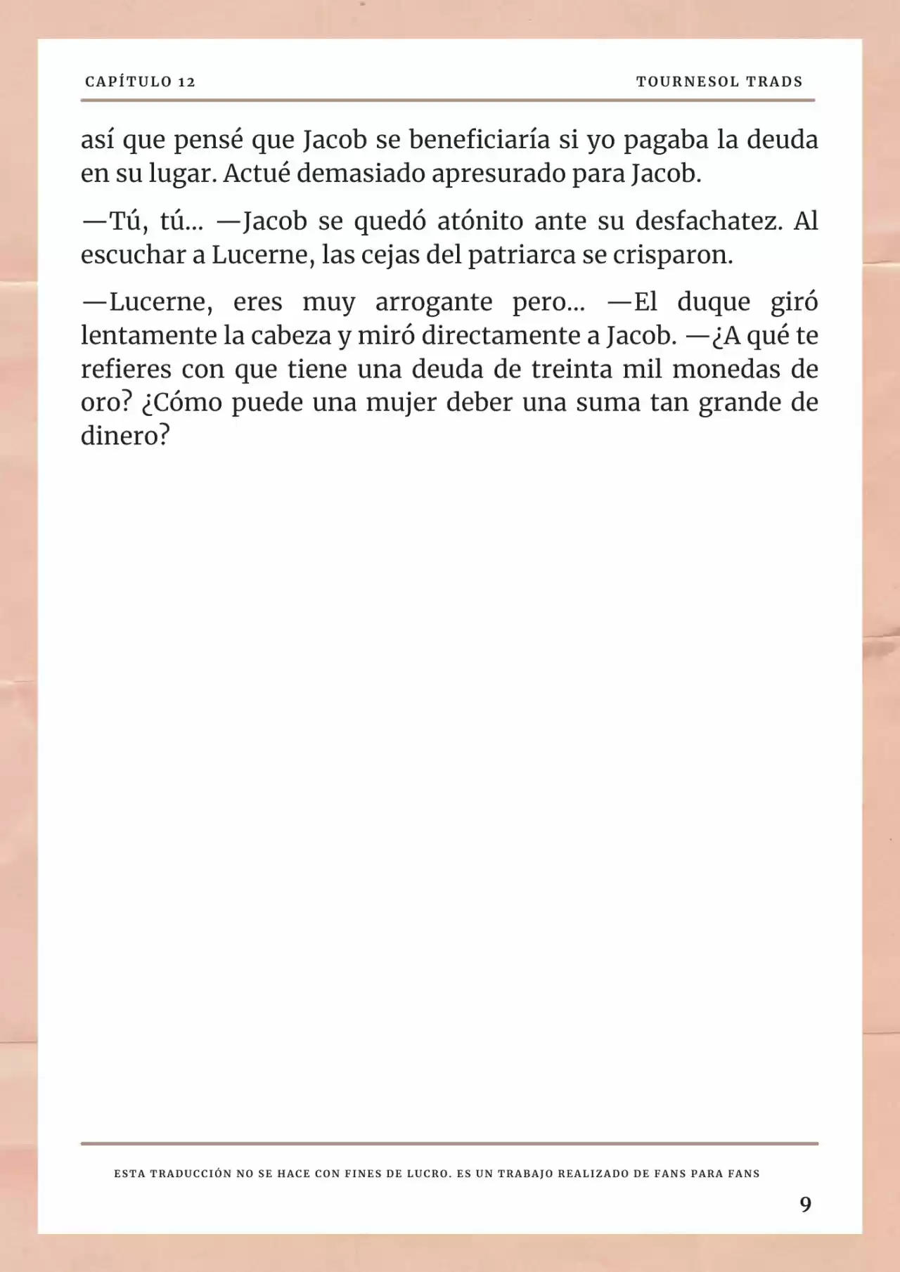 La Prometida Del Depredador (Novela) - Capítulo 12 - Página 10 - LectorTMOo