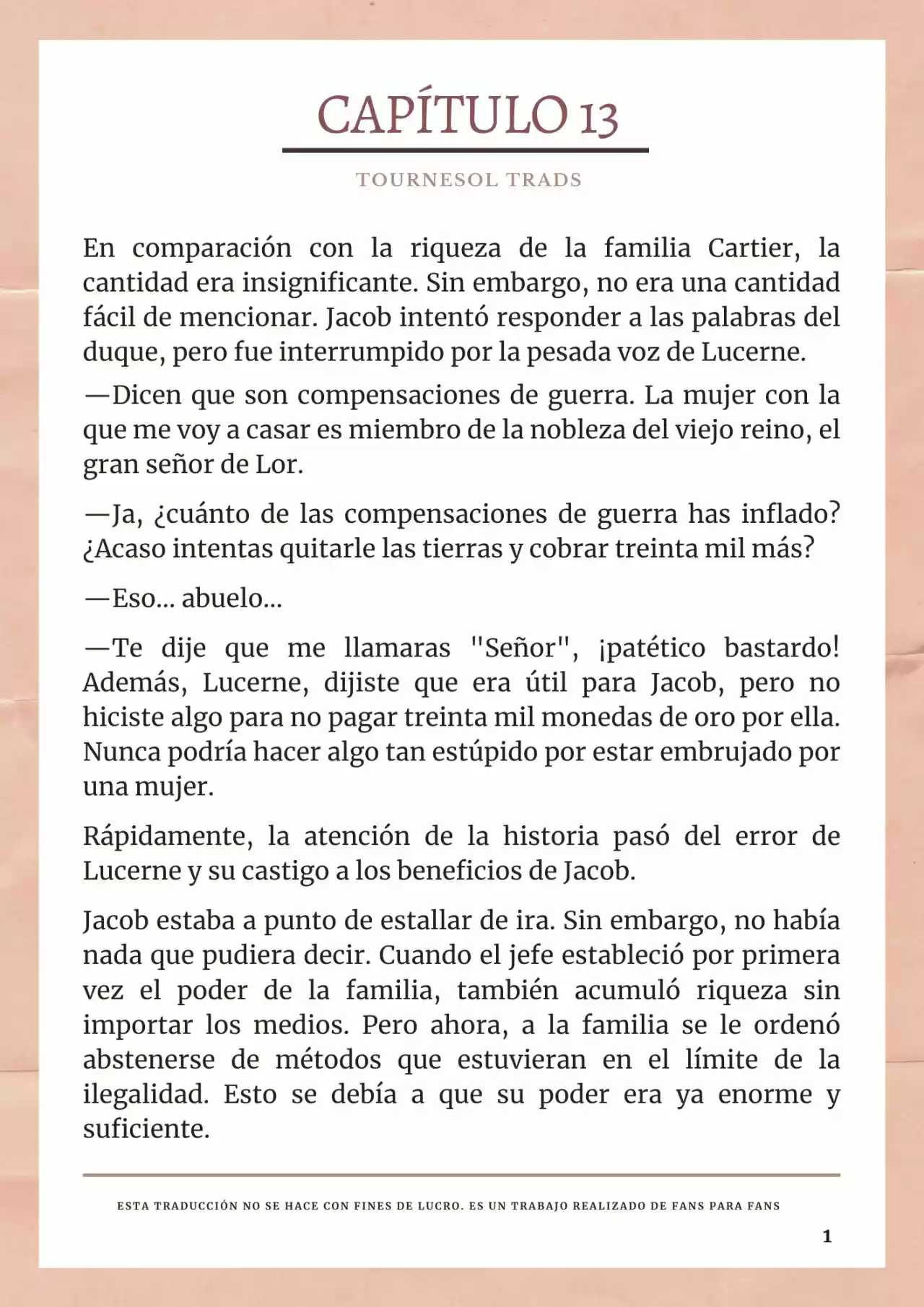 La Prometida Del Depredador (Novela) - Capítulo 13 - Página 2 - LectorTMOo