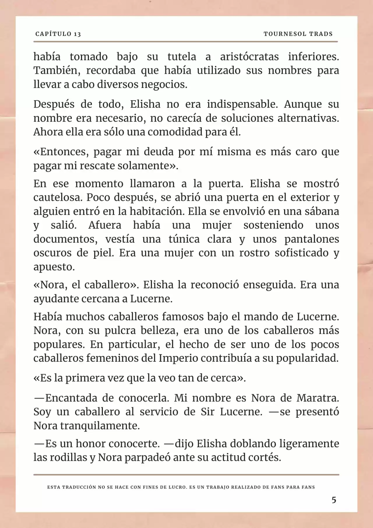 La Prometida Del Depredador (Novela) - Capítulo 13 - Página 6 - LectorTMOo