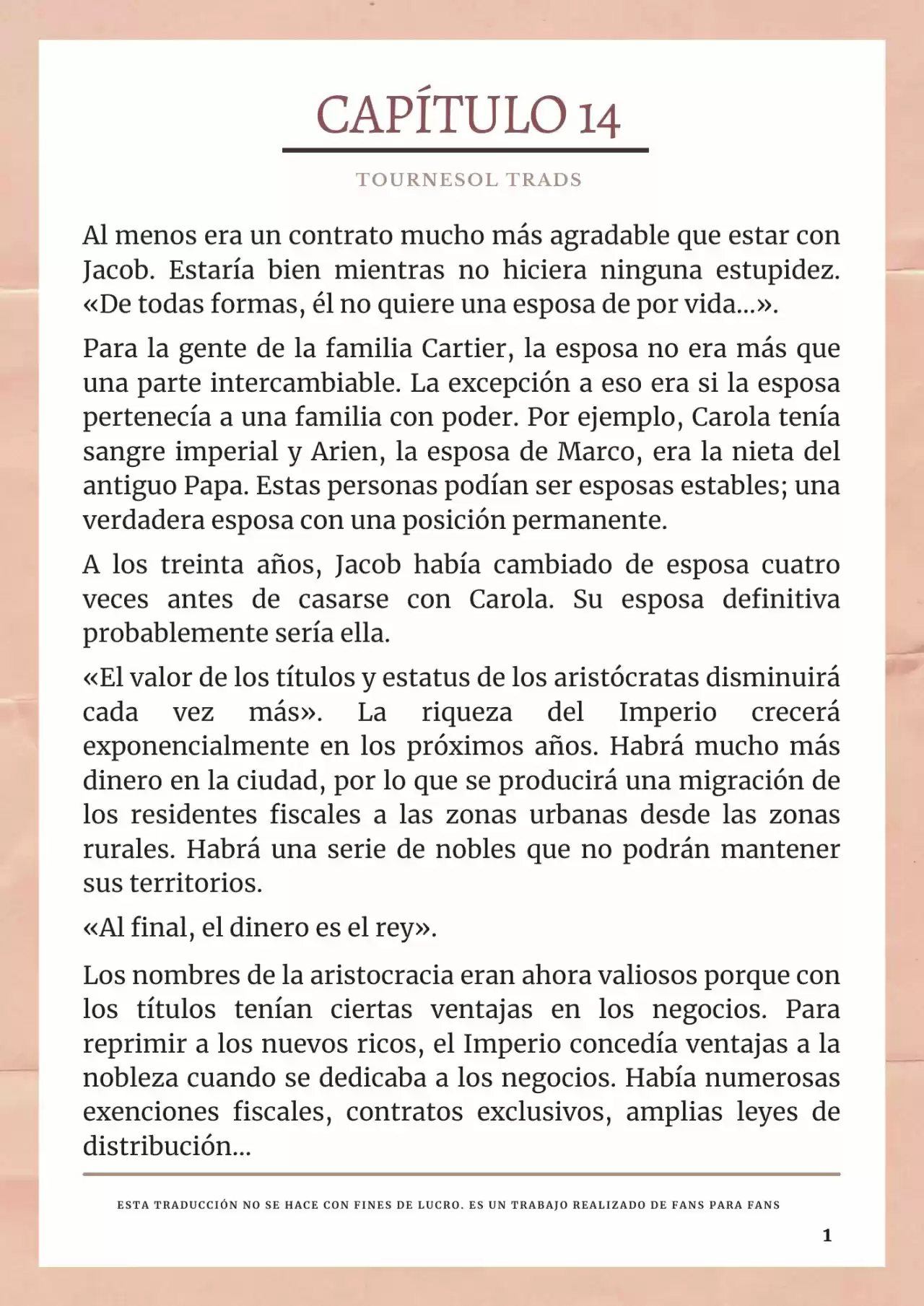La Prometida Del Depredador (Novela) - Capítulo 14 - Página 2 - LectorTMOo
