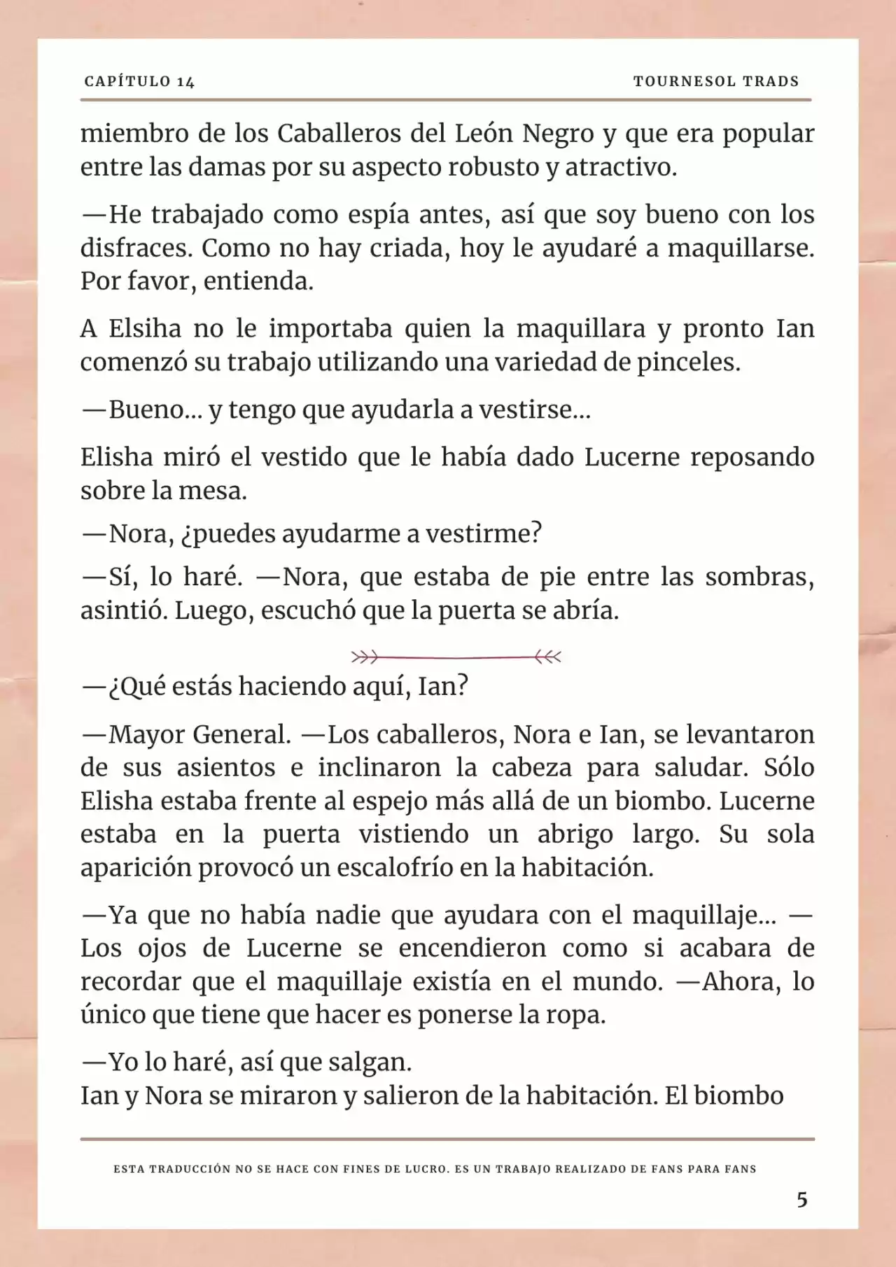 La Prometida Del Depredador (Novela) - Capítulo 14 - Página 6 - LectorTMOo