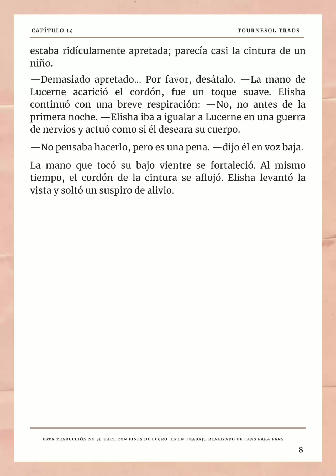 La Prometida Del Depredador (Novela) - Capítulo 14 - Página 9 - LectorTMOo