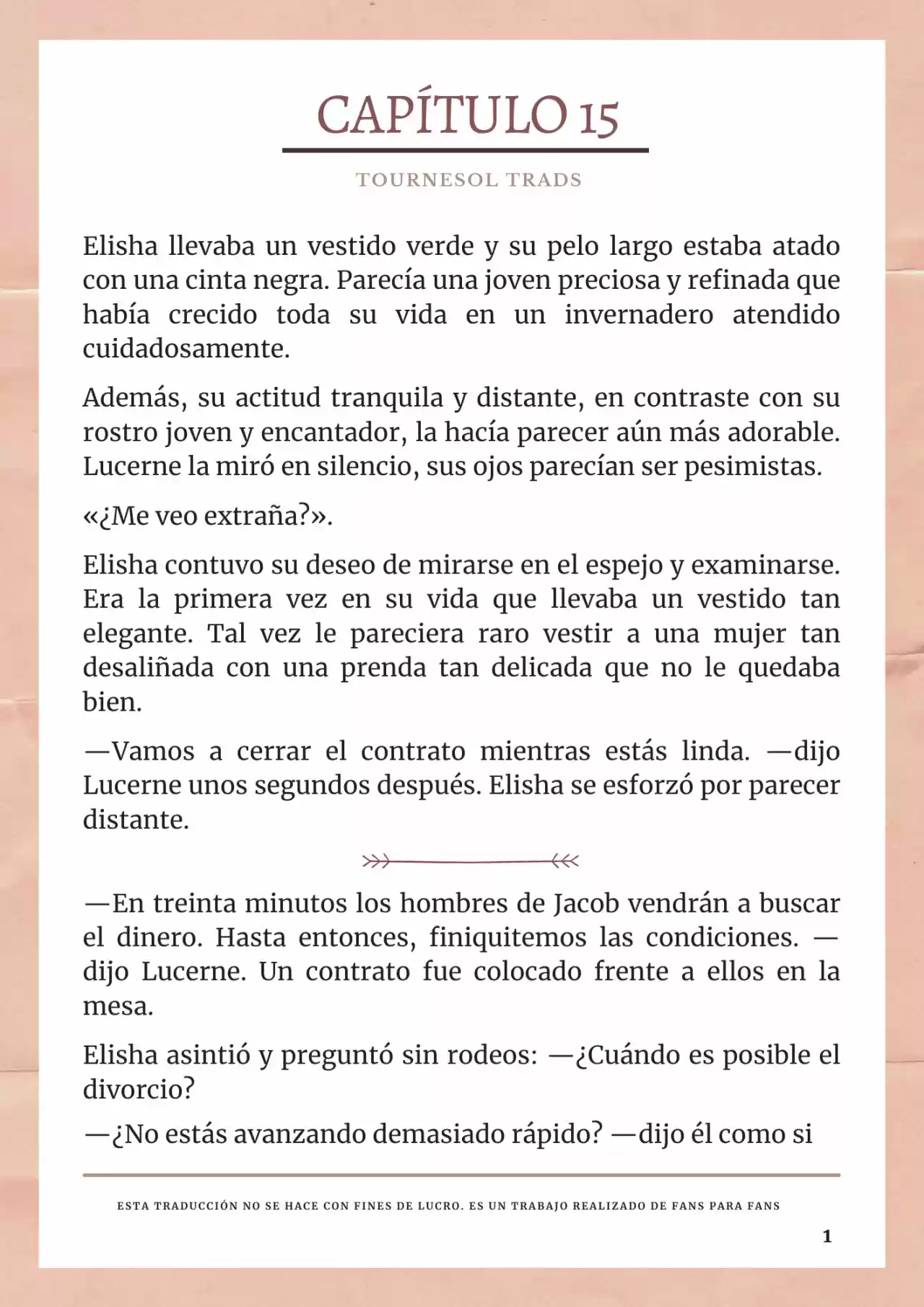 La Prometida Del Depredador (Novela) - Capítulo 15 - Página 2 - LectorTMOo