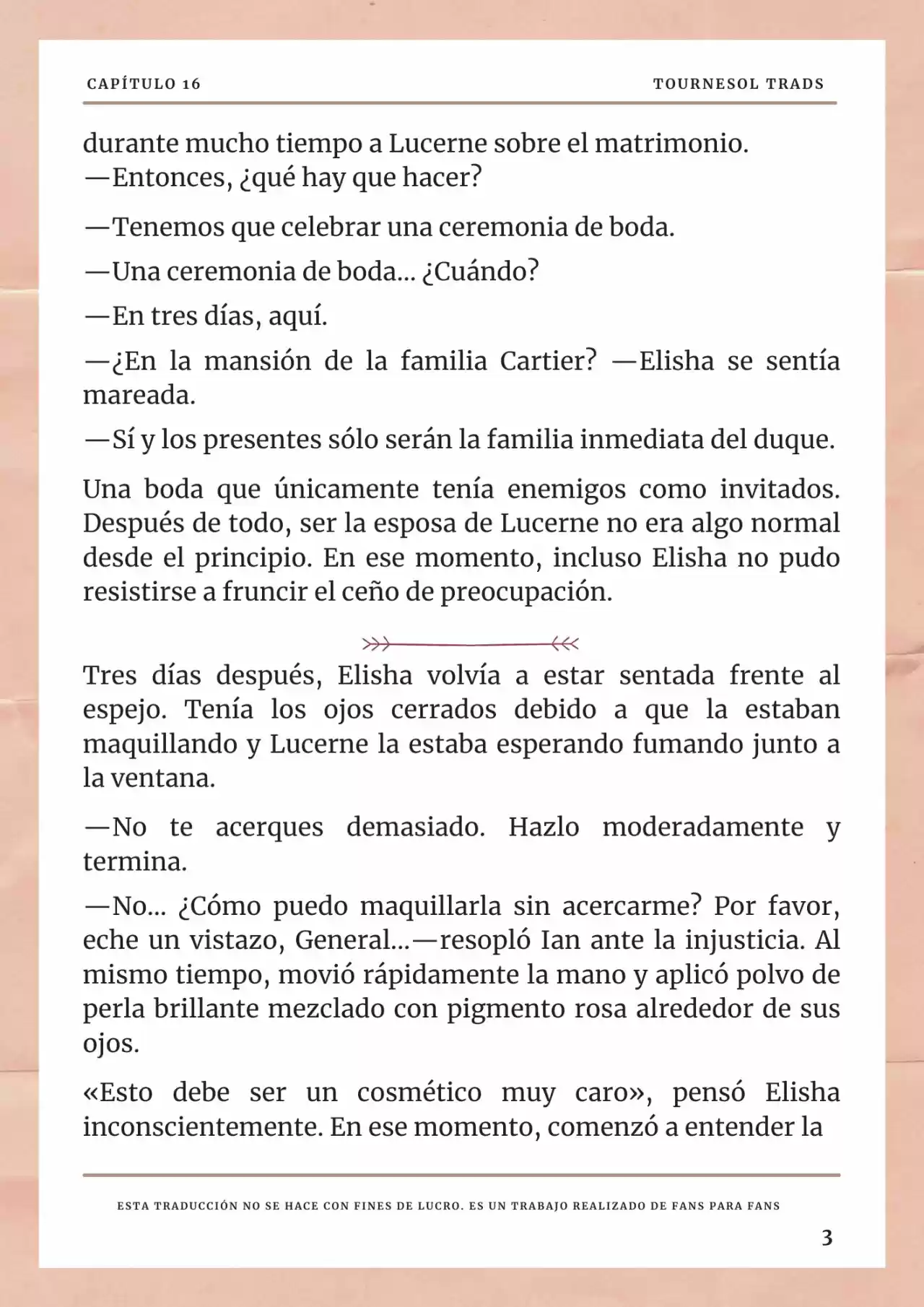 La Prometida Del Depredador (Novela) - Capítulo 16 - Página 4 - LectorTMOo