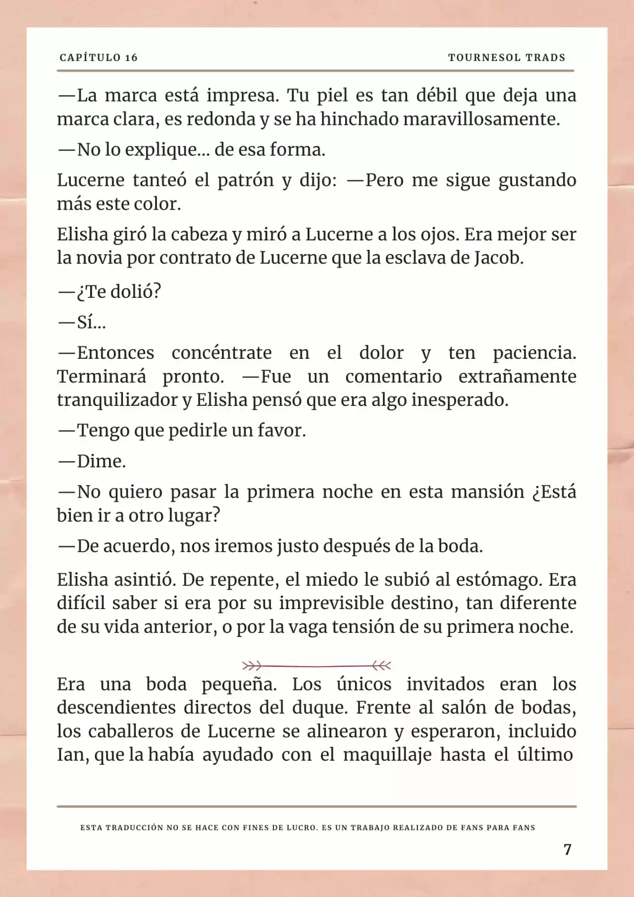 La Prometida Del Depredador (Novela) - Capítulo 16 - Página 8 - LectorTMOo