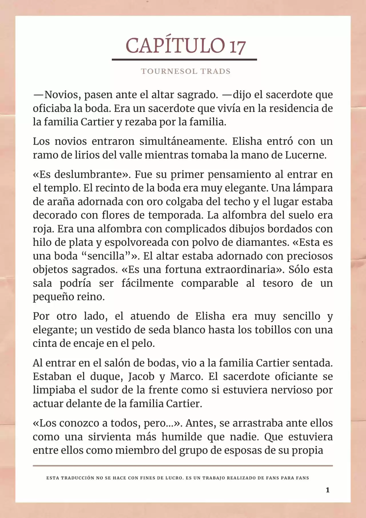 La Prometida Del Depredador (Novela) - Capítulo 17 - Página 2 - LectorTMOo