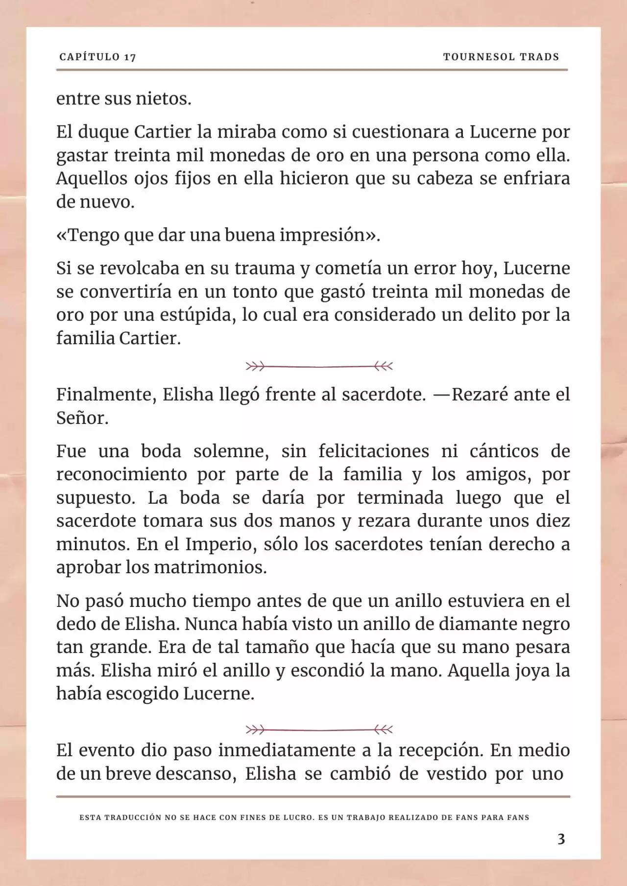 La Prometida Del Depredador (Novela) - Capítulo 17 - Página 4 - LectorTMOo