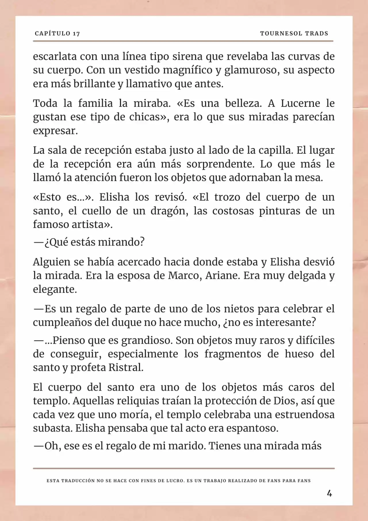 La Prometida Del Depredador (Novela) - Capítulo 17 - Página 5 - LectorTMOo