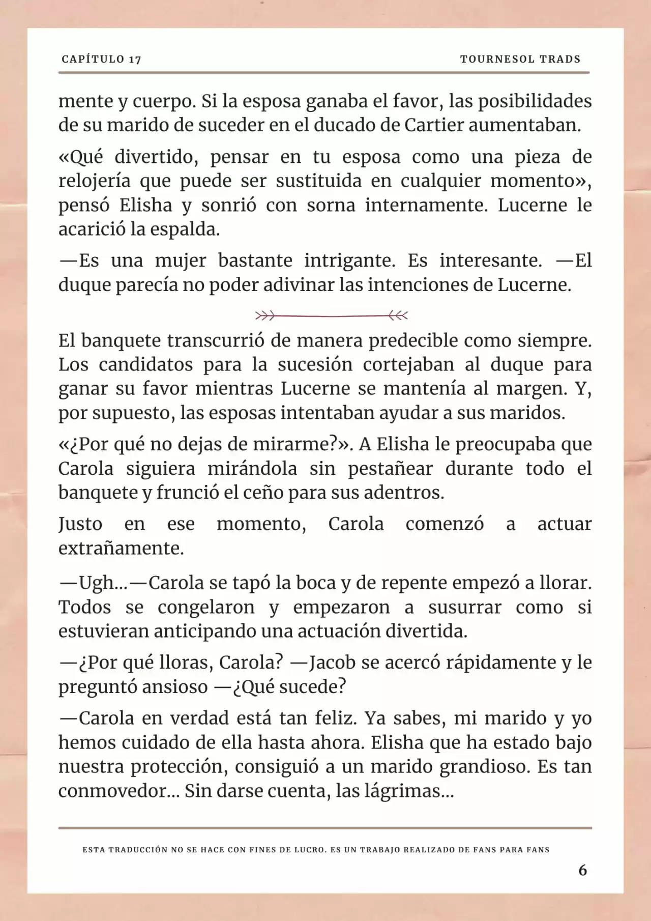 La Prometida Del Depredador (Novela) - Capítulo 17 - Página 7 - LectorTMOo