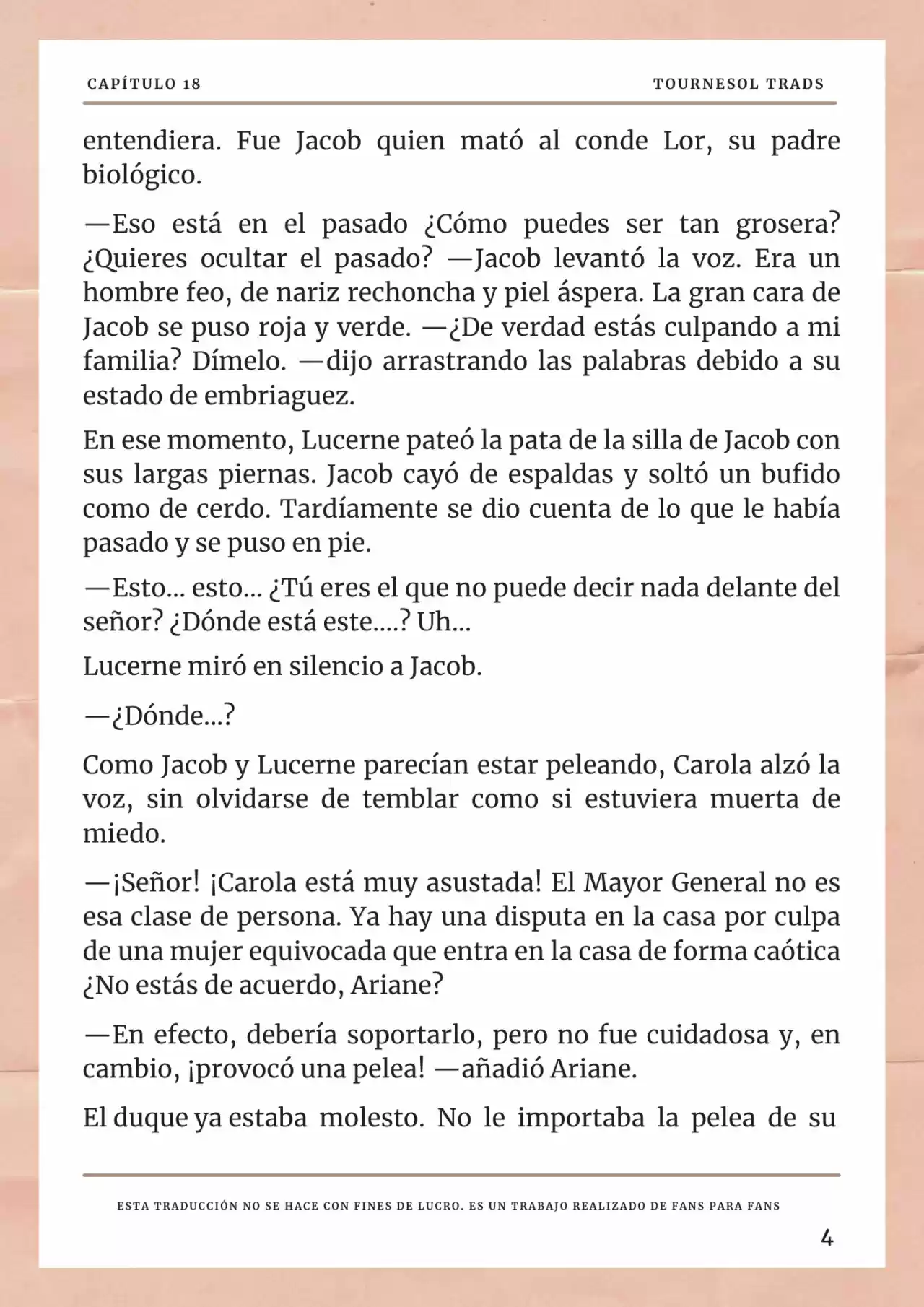 La Prometida Del Depredador (Novela) - Capítulo 18 - Página 5 - LectorTMOo