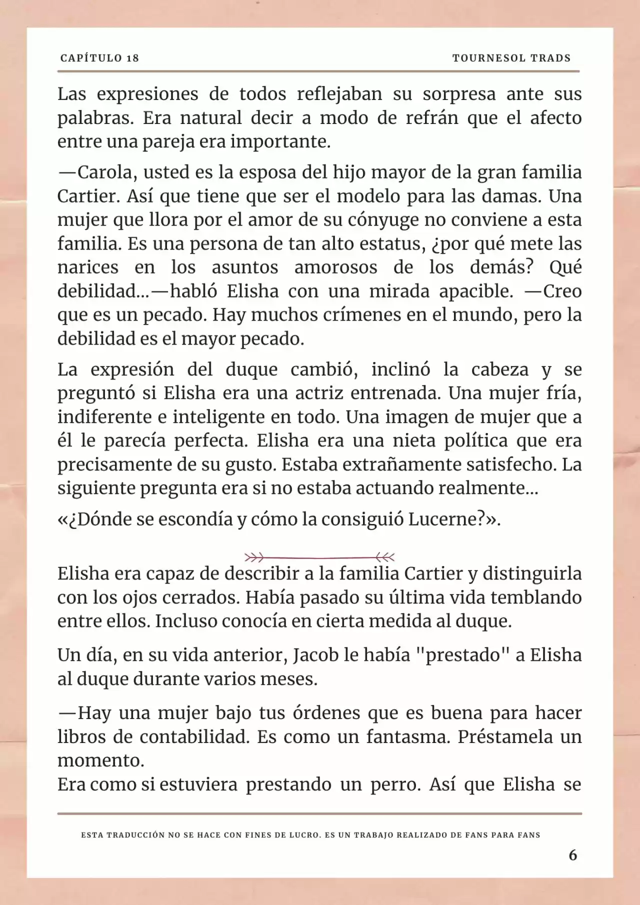La Prometida Del Depredador (Novela) - Capítulo 18 - Página 7 - LectorTMOo