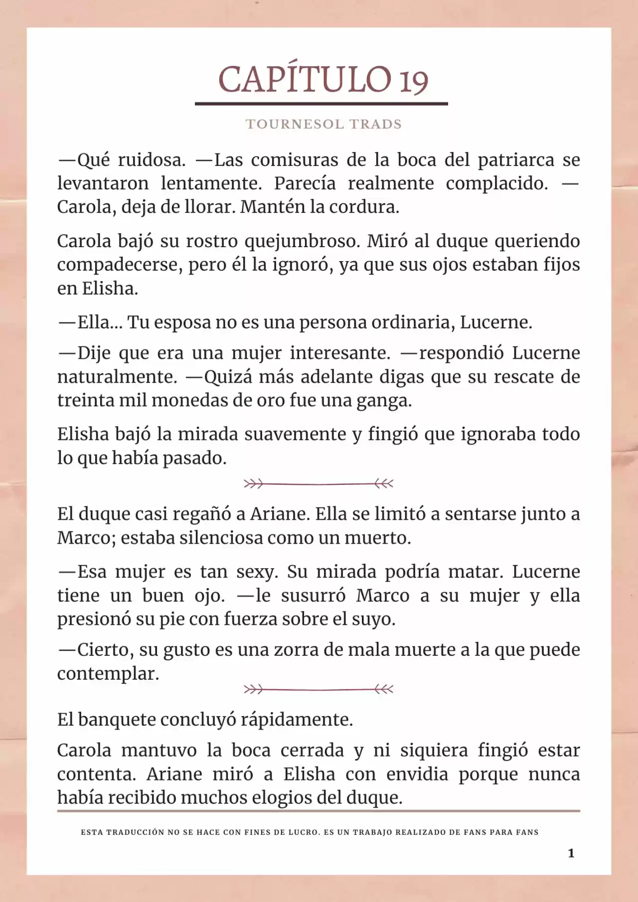 La Prometida Del Depredador (Novela) - Capítulo 19 - Página 2 - LectorTMOo
