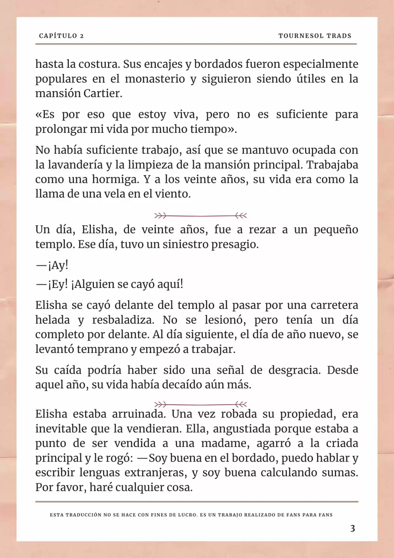La Prometida Del Depredador (Novela) - Capítulo 2 - Página 4 - LectorTMOo