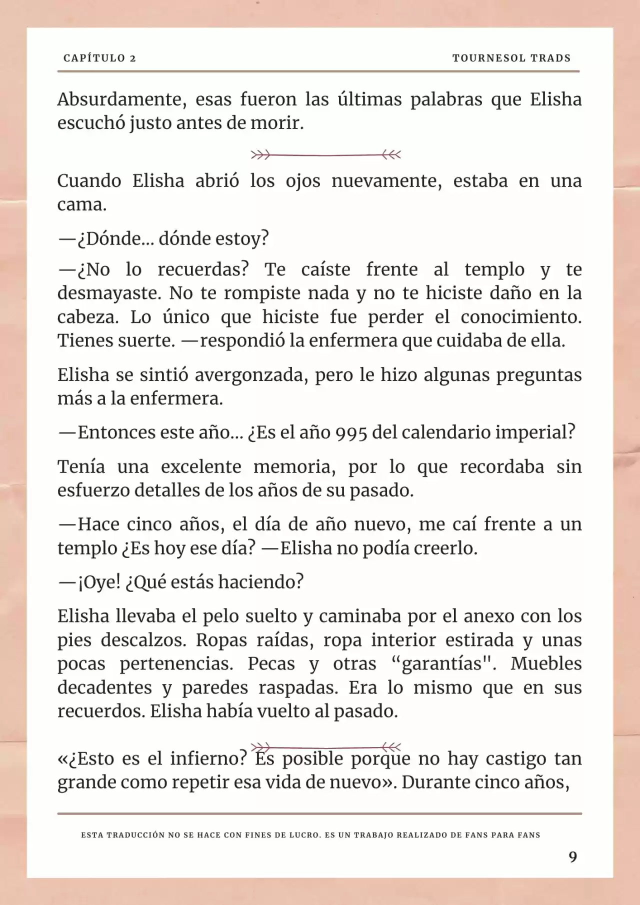 La Prometida Del Depredador (Novela) - Capítulo 2 - Página 10 - LectorTMOo