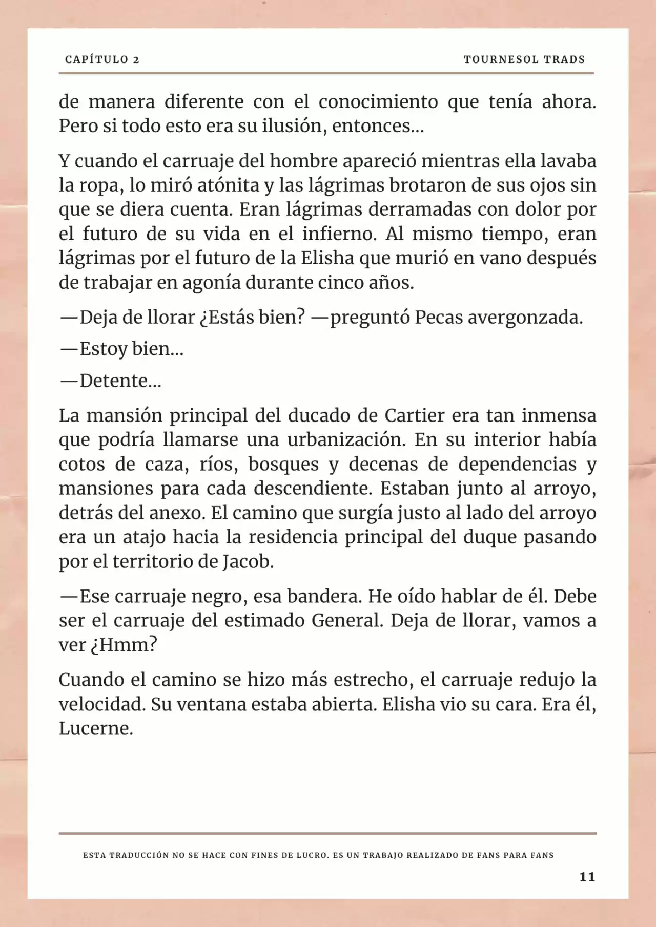 La Prometida Del Depredador (Novela) - Capítulo 2 - Página 12 - LectorTMOo