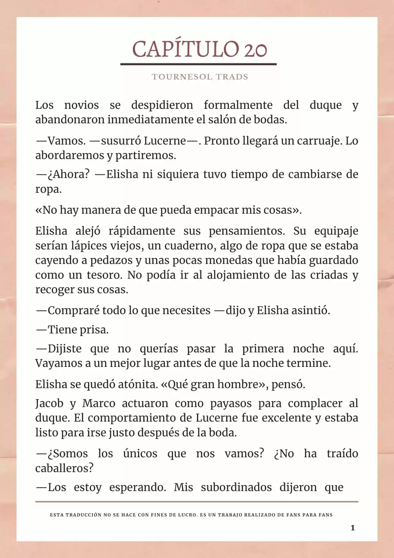 La Prometida Del Depredador (Novela) - Capítulo 20 - Página 2 - LectorTMOo