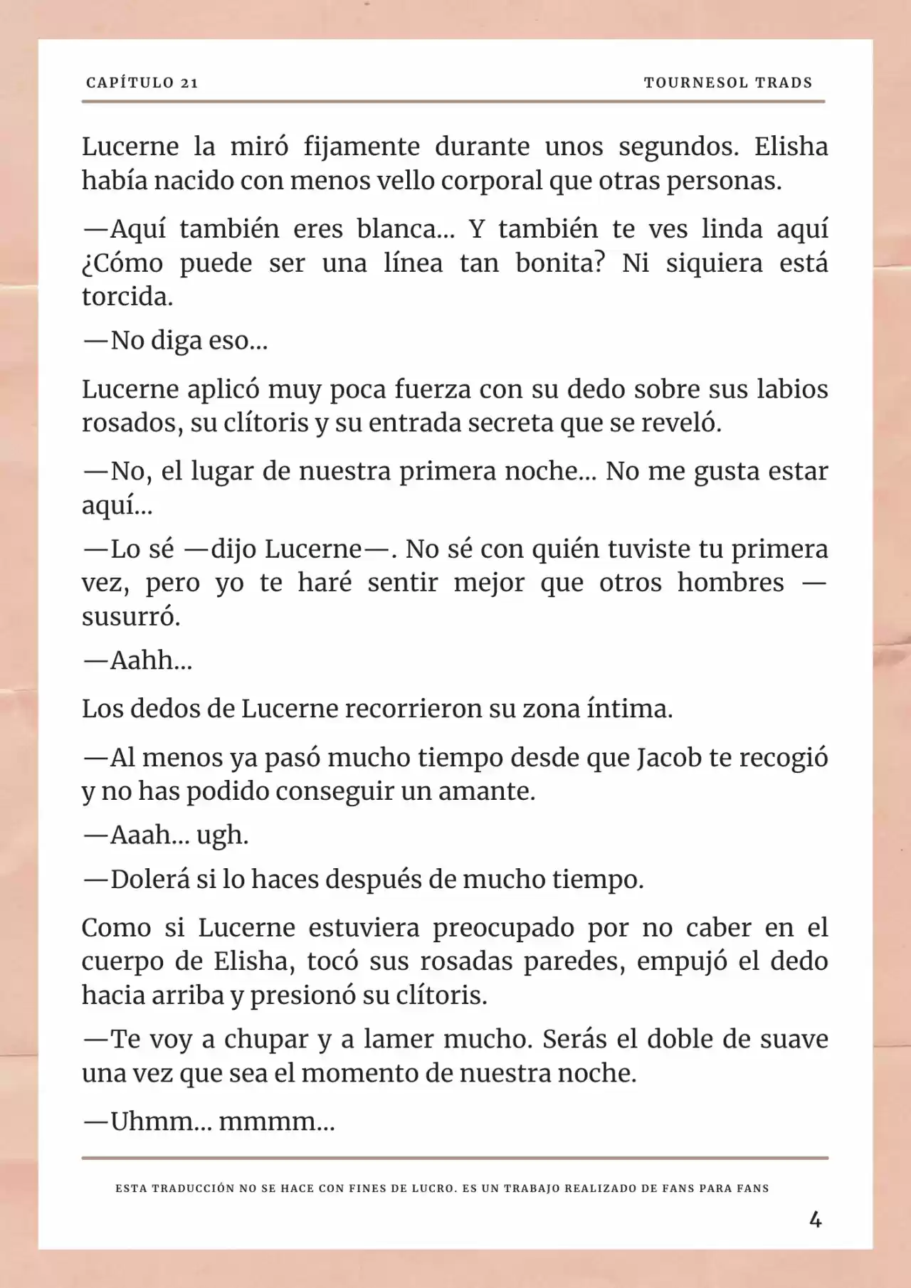 La Prometida Del Depredador (Novela) - Capítulo 21 - Página 5 - LectorTMOo