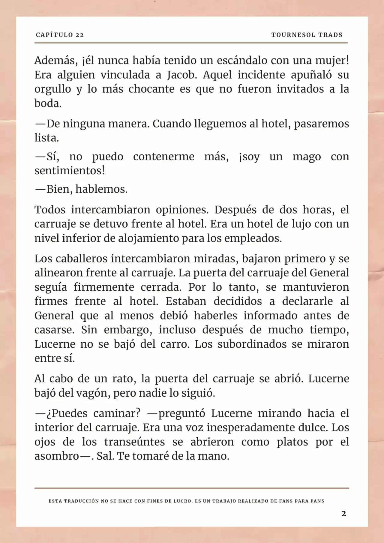 La Prometida Del Depredador (Novela) - Capítulo 22 - Página 3 - LectorTMOo
