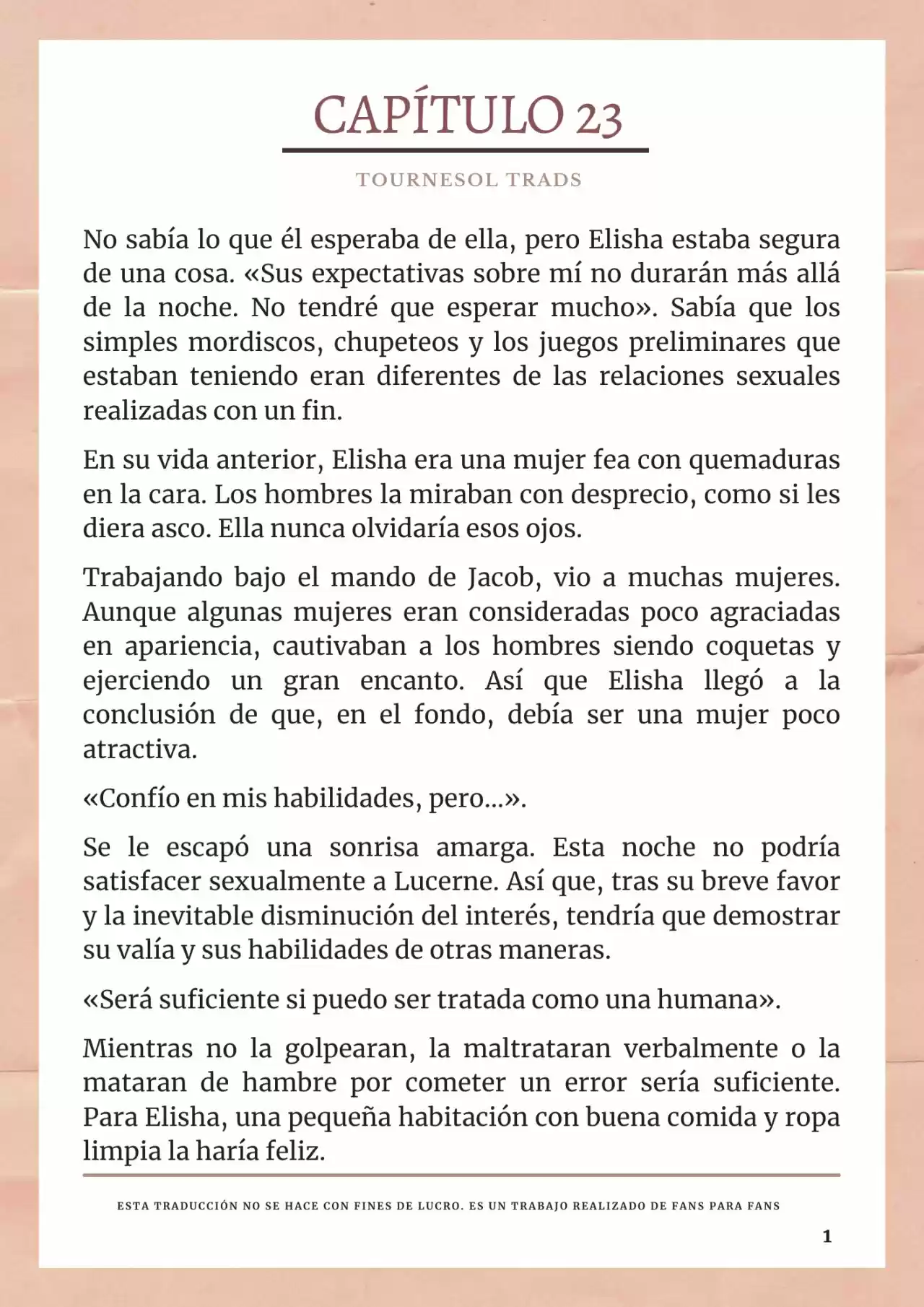 La Prometida Del Depredador (Novela) - Capítulo 23 - Página 2 - LectorTMOo