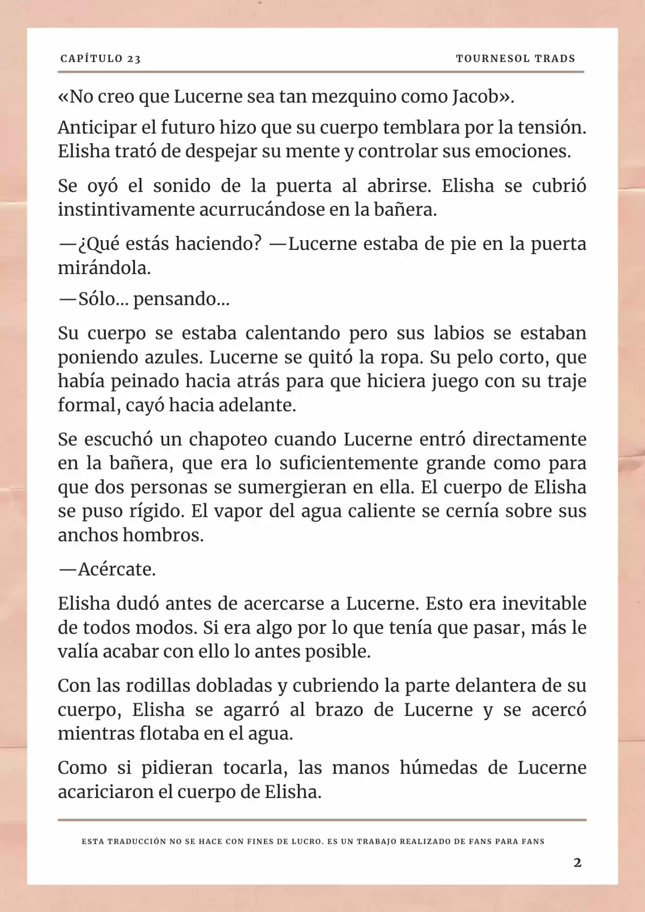 La Prometida Del Depredador (Novela) - Capítulo 23 - Página 3 - LectorTMOo
