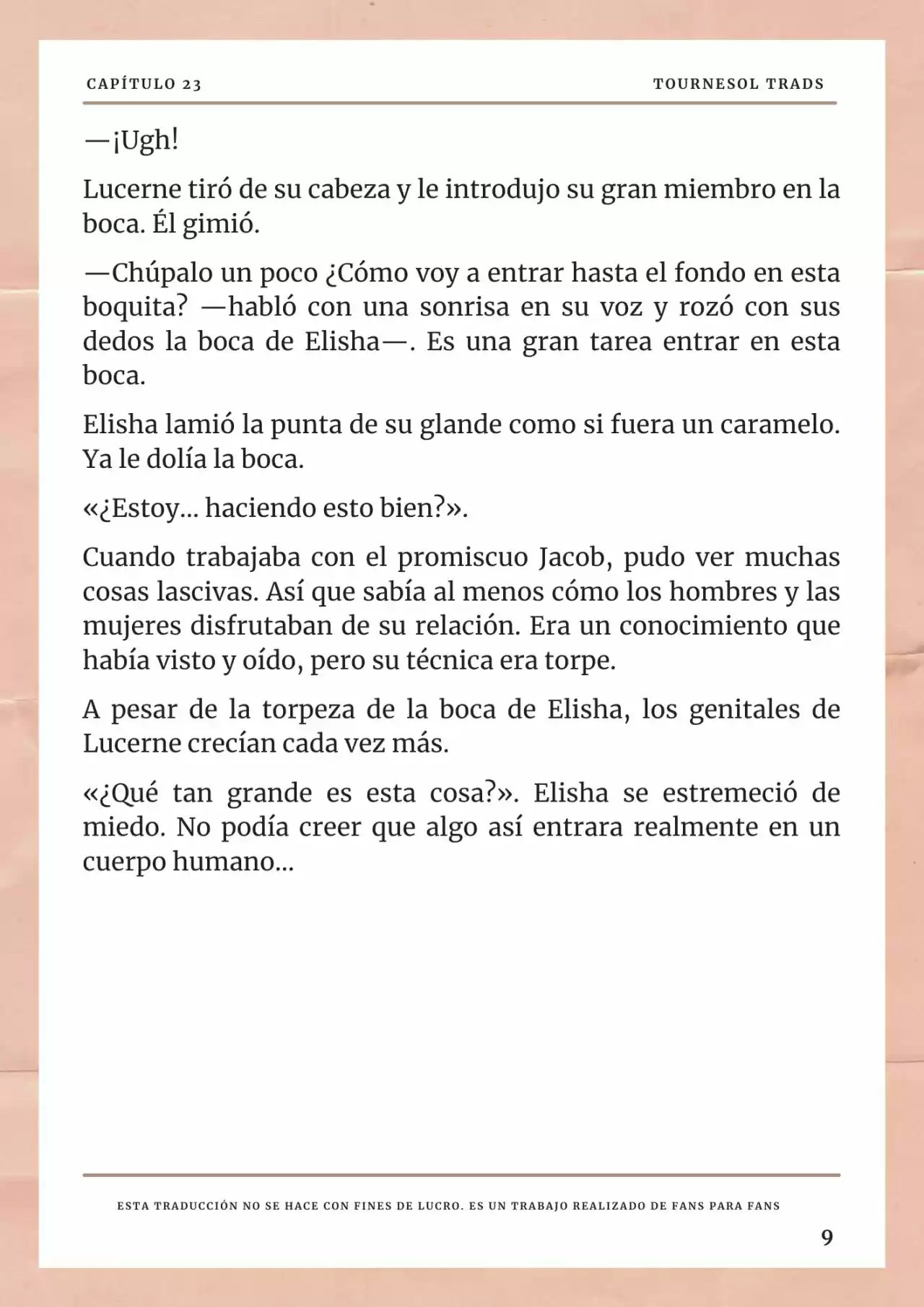 La Prometida Del Depredador (Novela) - Capítulo 23 - Página 10 - LectorTMOo