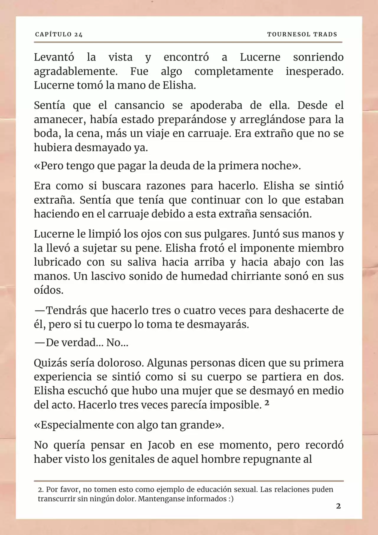 La Prometida Del Depredador (Novela) - Capítulo 24 - Página 3 - LectorTMOo