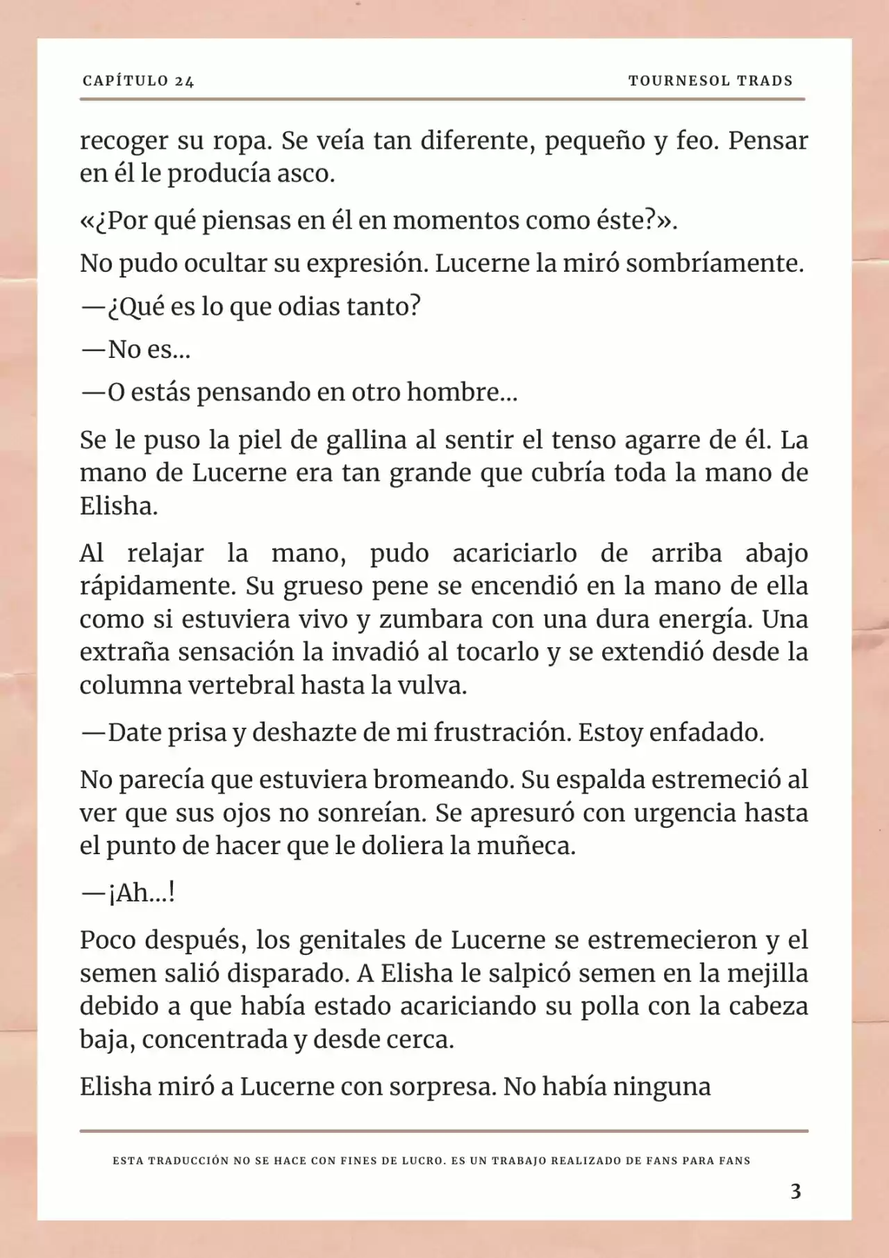 La Prometida Del Depredador (Novela) - Capítulo 24 - Página 4 - LectorTMOo
