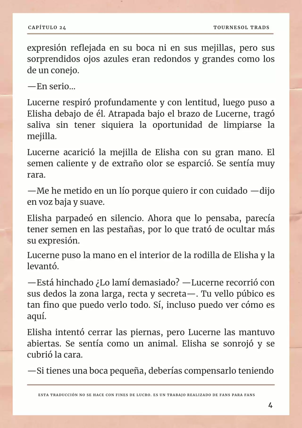 La Prometida Del Depredador (Novela) - Capítulo 24 - Página 5 - LectorTMOo