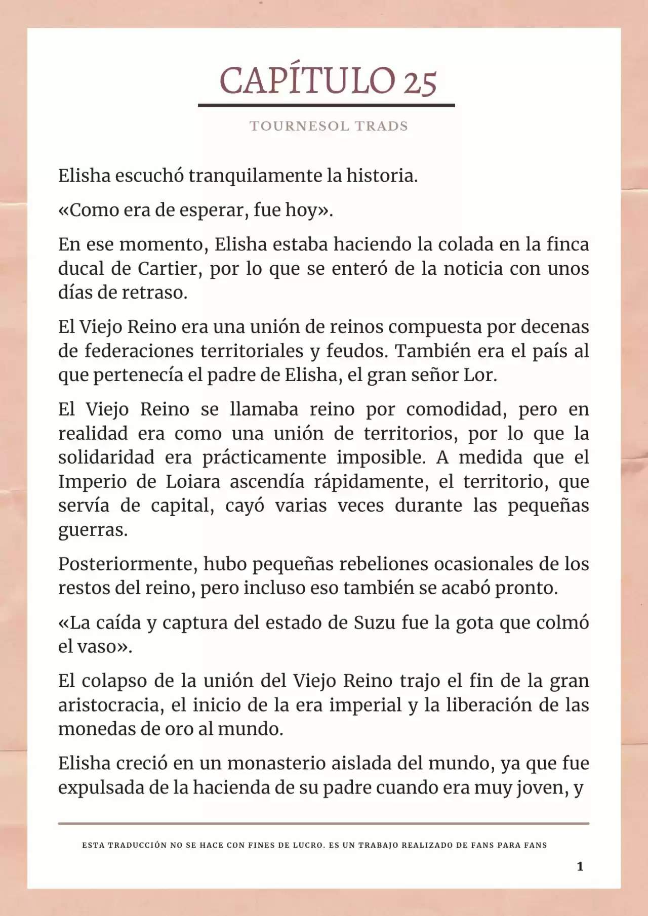 La Prometida Del Depredador (Novela) - Capítulo 25 - Página 2 - LectorTMOo