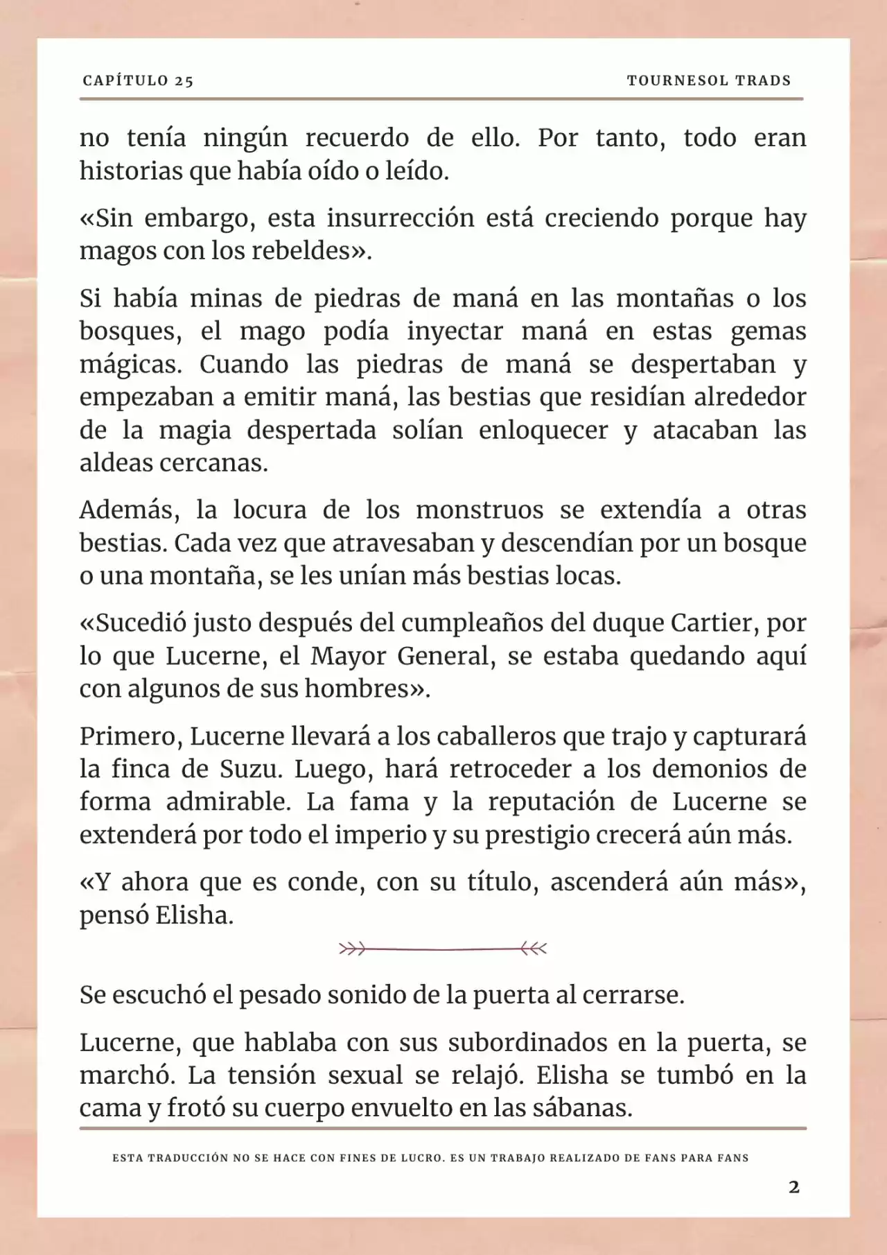 La Prometida Del Depredador (Novela) - Capítulo 25 - Página 3 - LectorTMOo