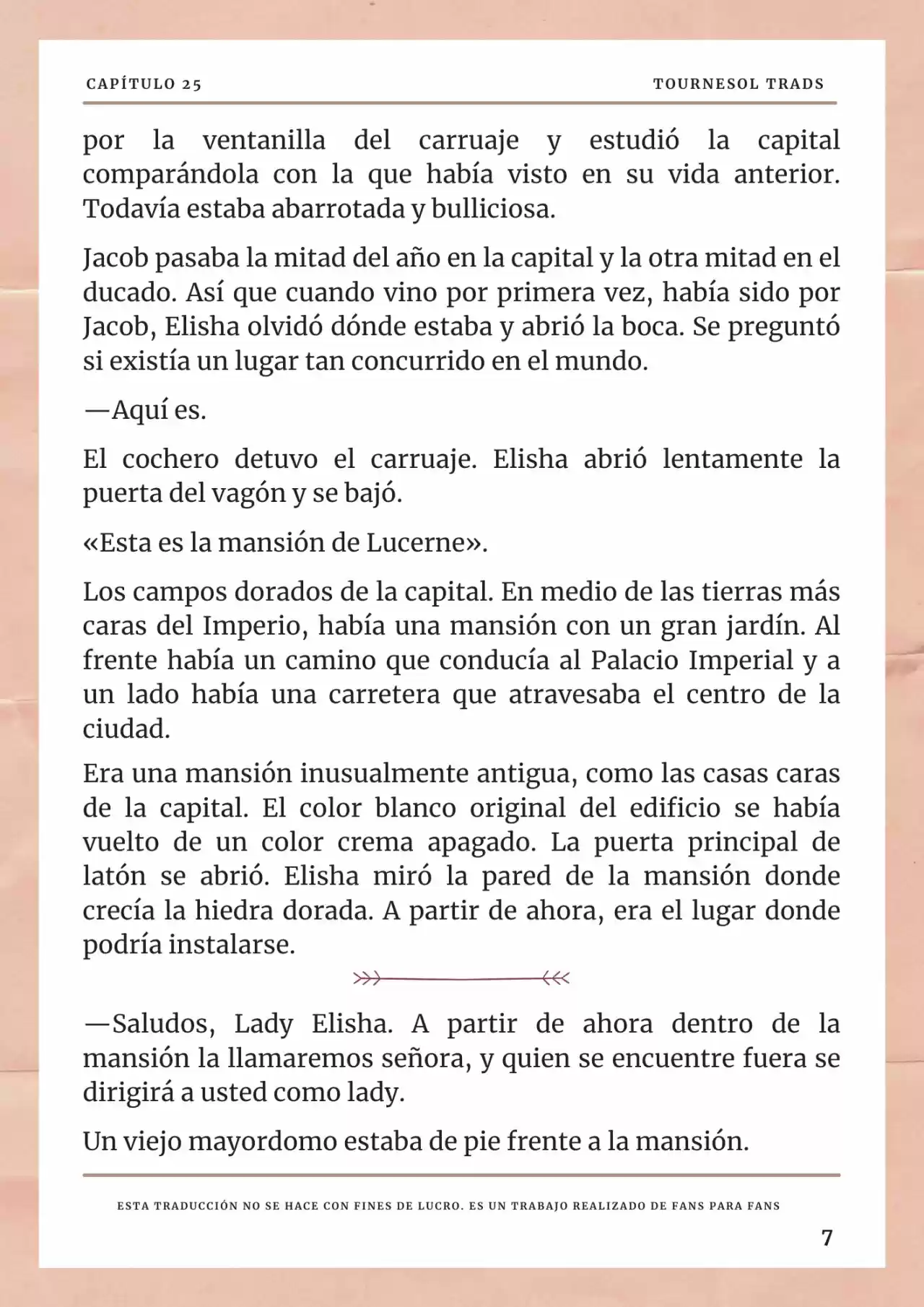 La Prometida Del Depredador (Novela) - Capítulo 25 - Página 8 - LectorTMOo
