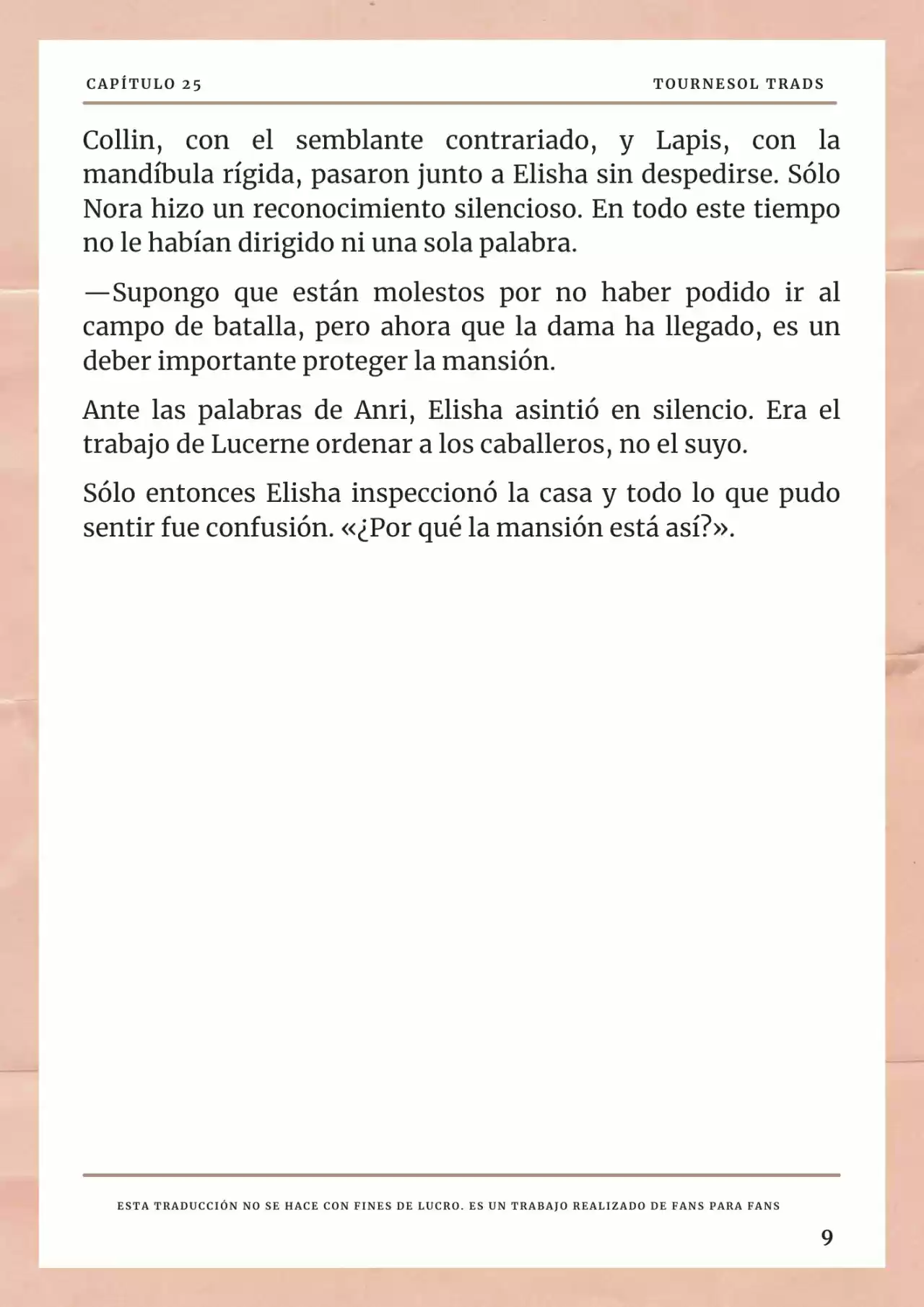 La Prometida Del Depredador (Novela) - Capítulo 25 - Página 10 - LectorTMOo