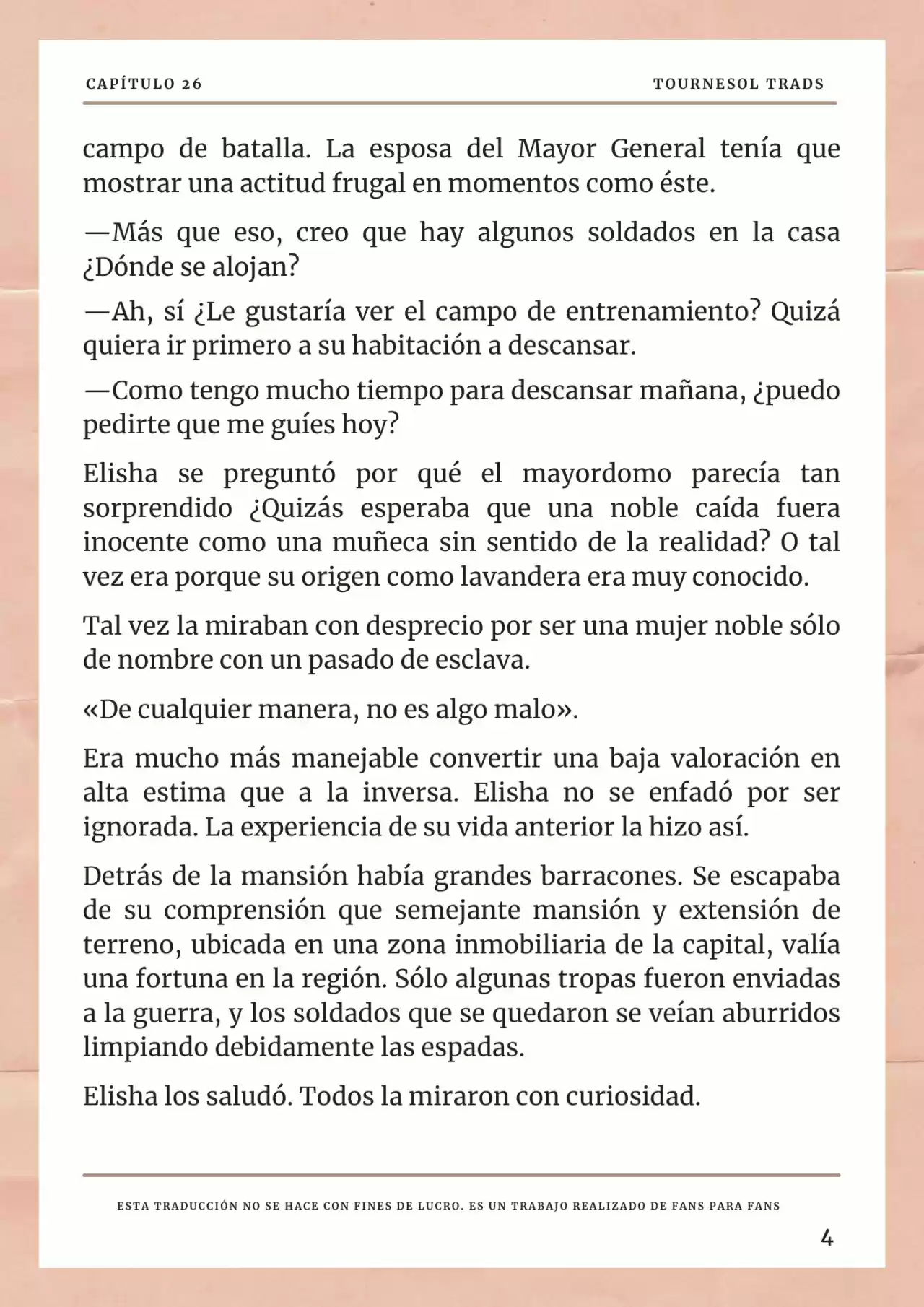 La Prometida Del Depredador (Novela) - Capítulo 26 - Página 5 - LectorTMOo