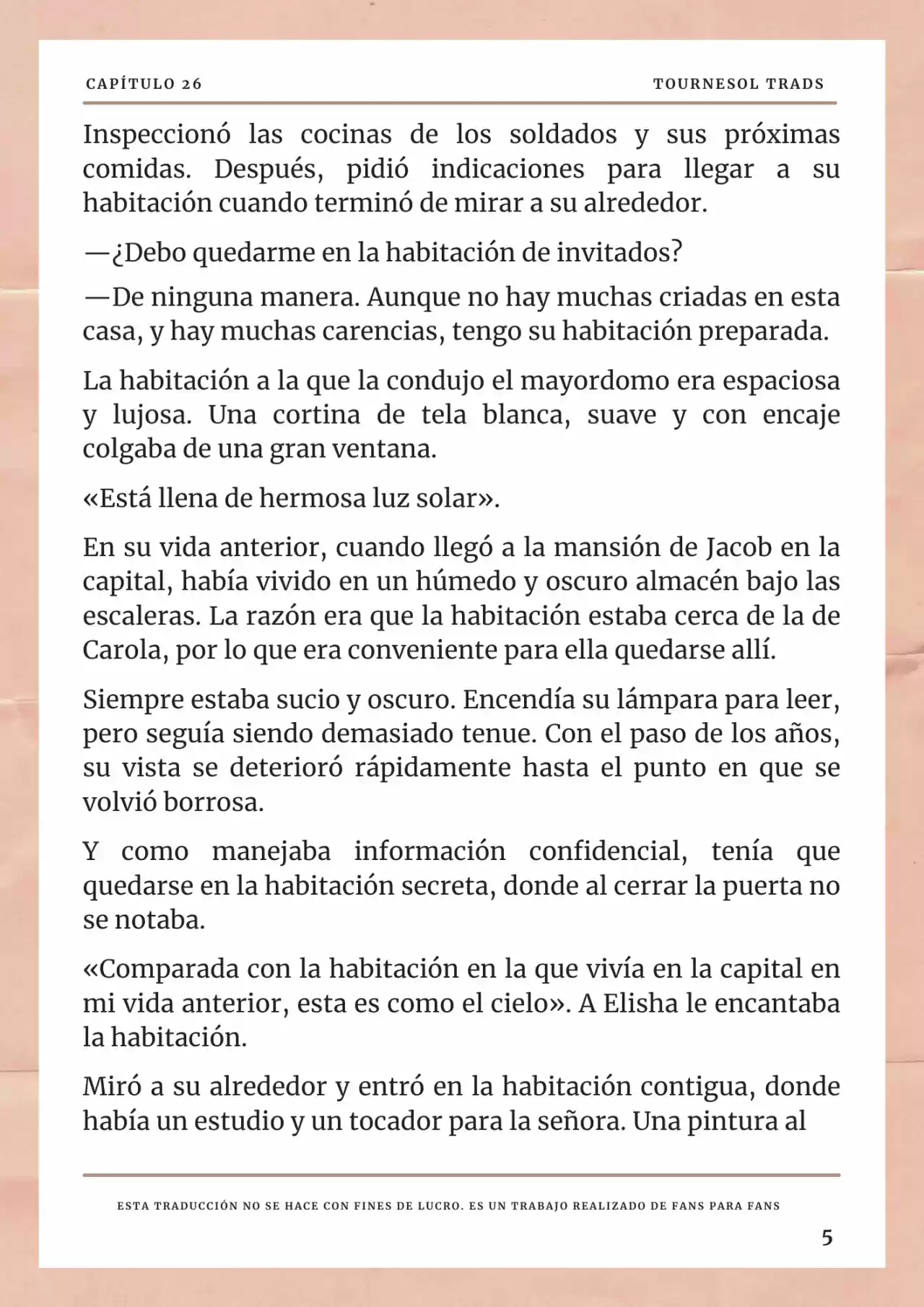 La Prometida Del Depredador (Novela) - Capítulo 26 - Página 6 - LectorTMOo