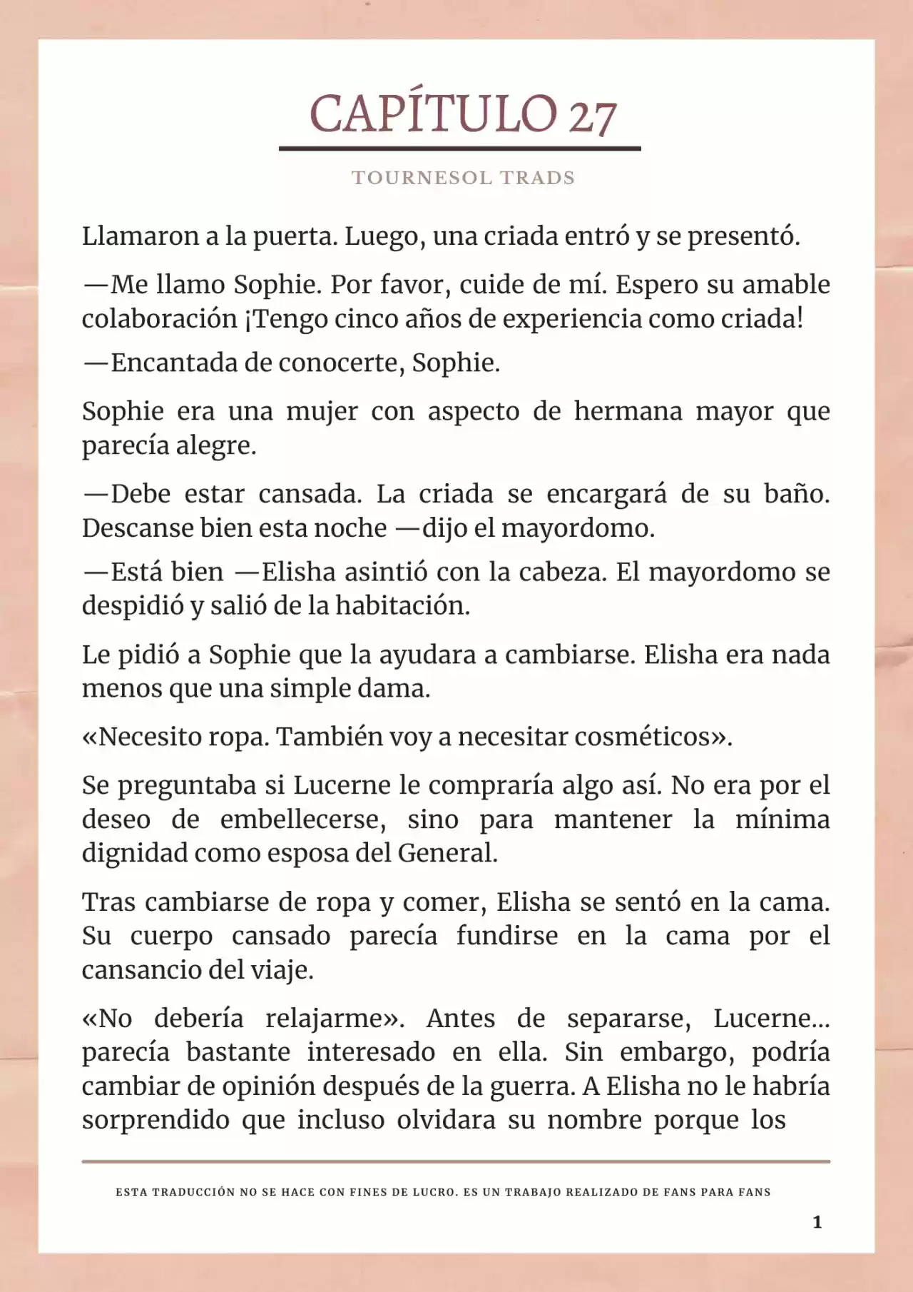 La Prometida Del Depredador (Novela) - Capítulo 27 - Página 2 - LectorTMOo