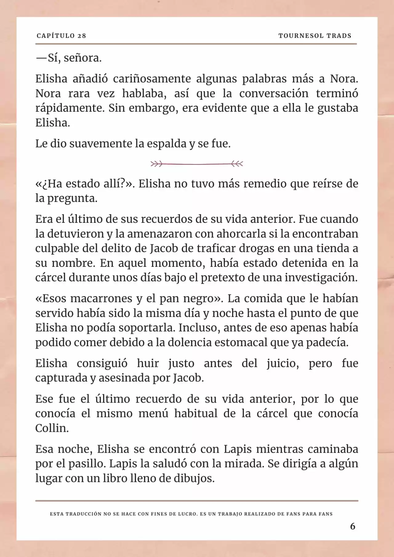 La Prometida Del Depredador (Novela) - Capítulo 28 - Página 7 - LectorTMOo
