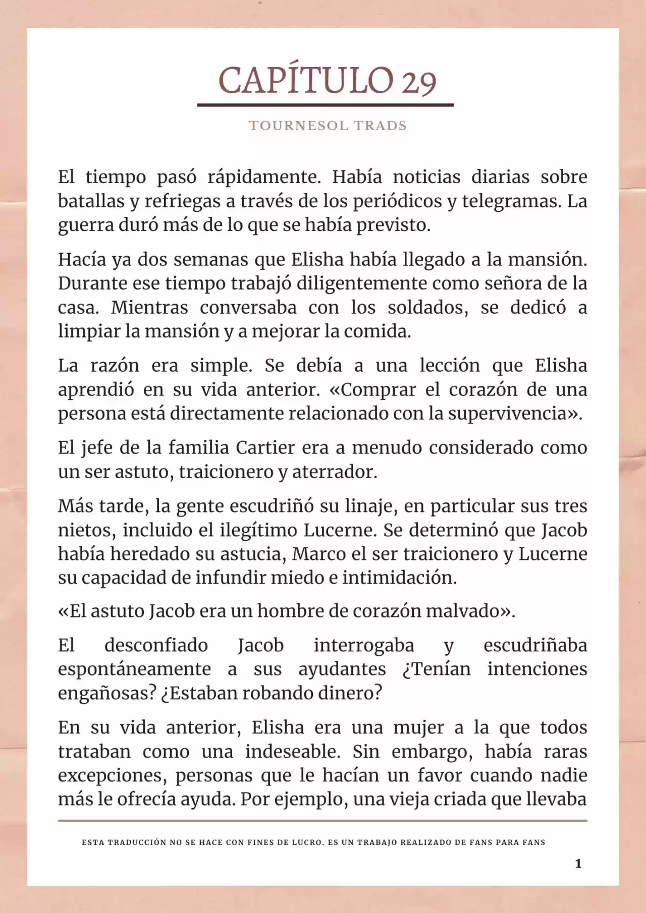La Prometida Del Depredador (Novela) - Capítulo 29 - Página 2 - LectorTMOo