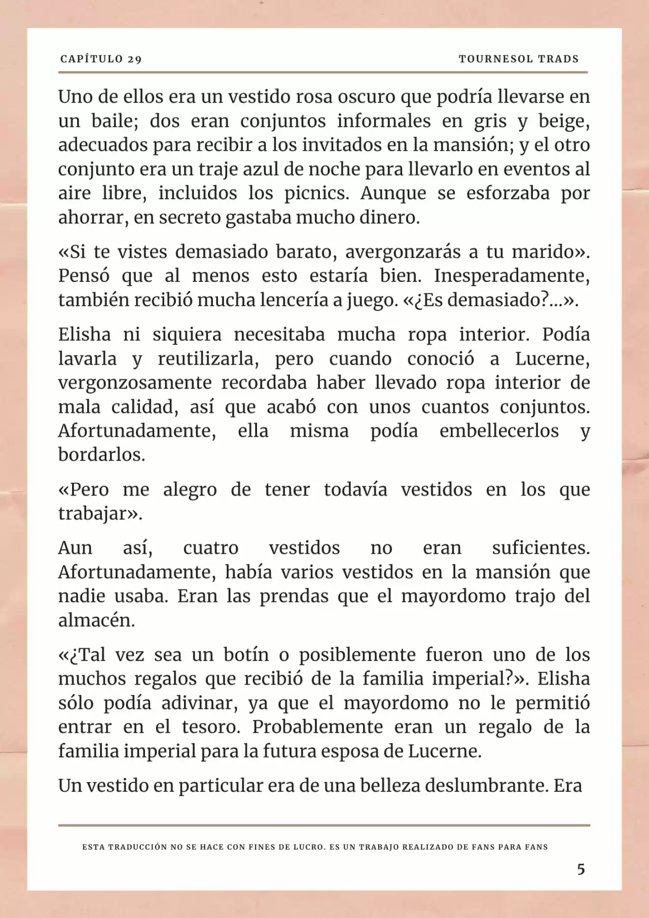 La Prometida Del Depredador (Novela) - Capítulo 29 - Página 6 - LectorTMOo